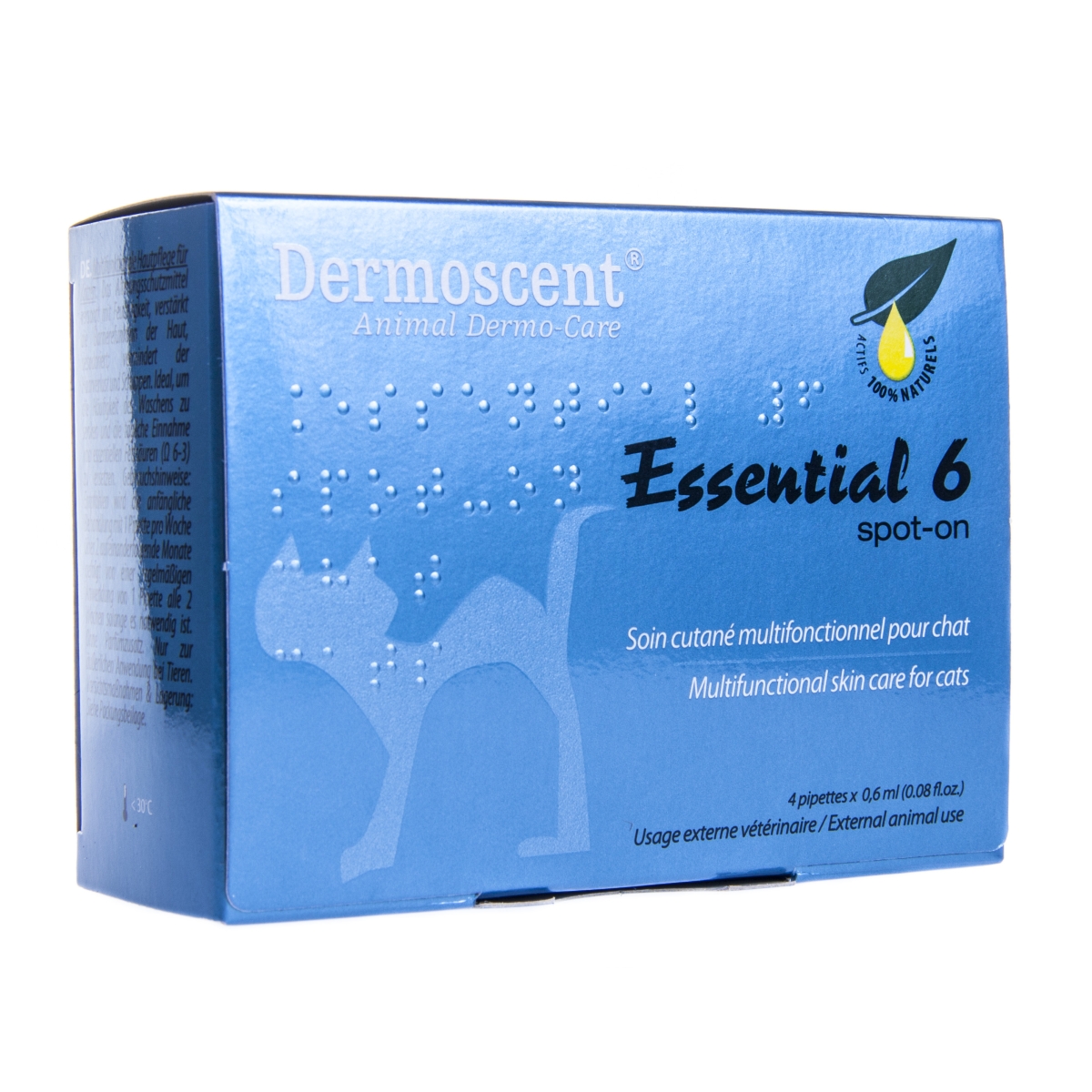 DERMOSCENT ESSENTIAL6 SPOT-ON CAT 0,6ML N4 - Изображение товара