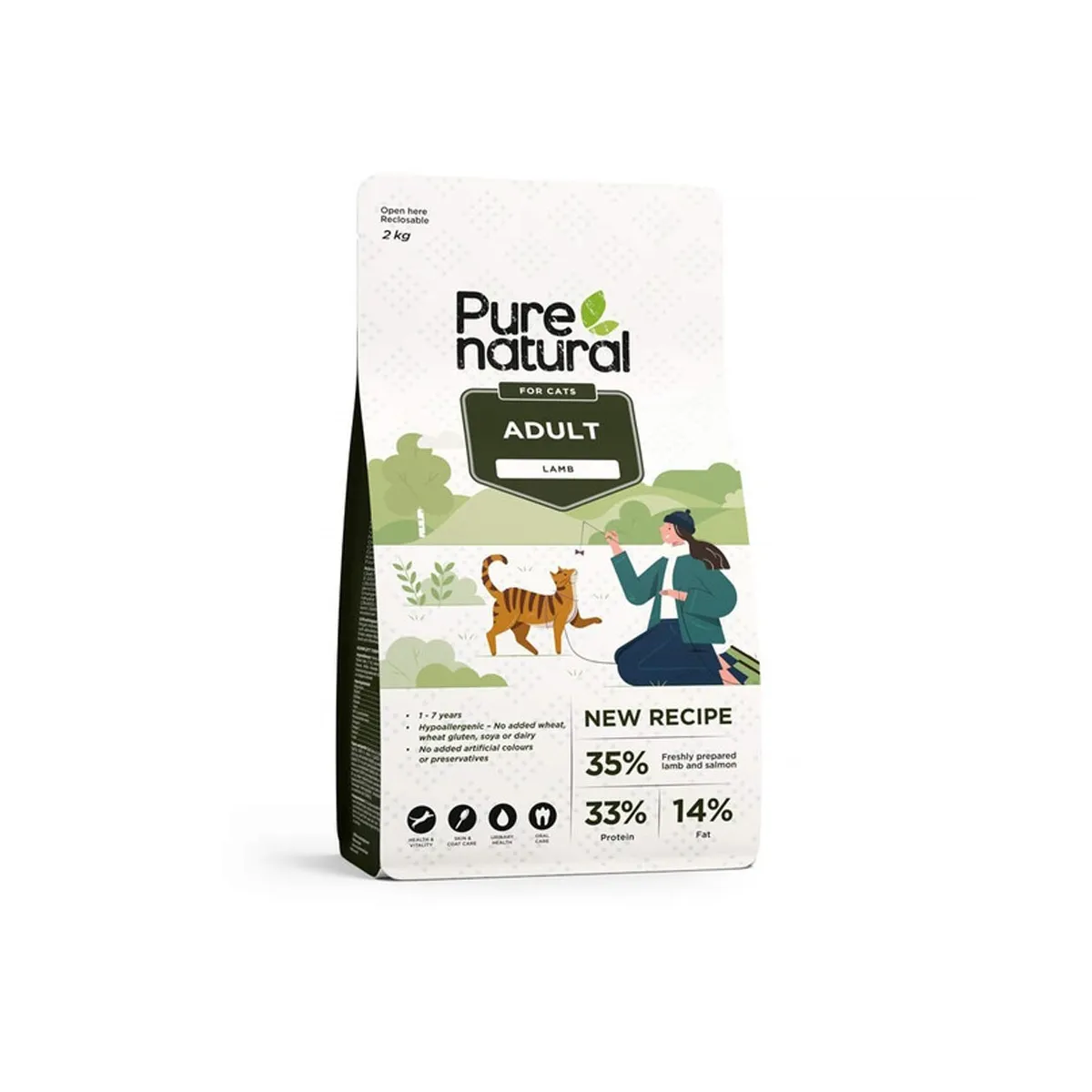 PURENATURAL KASSI TÄISSÖÖT LAMMAS 2KG* - Изображение товара 1