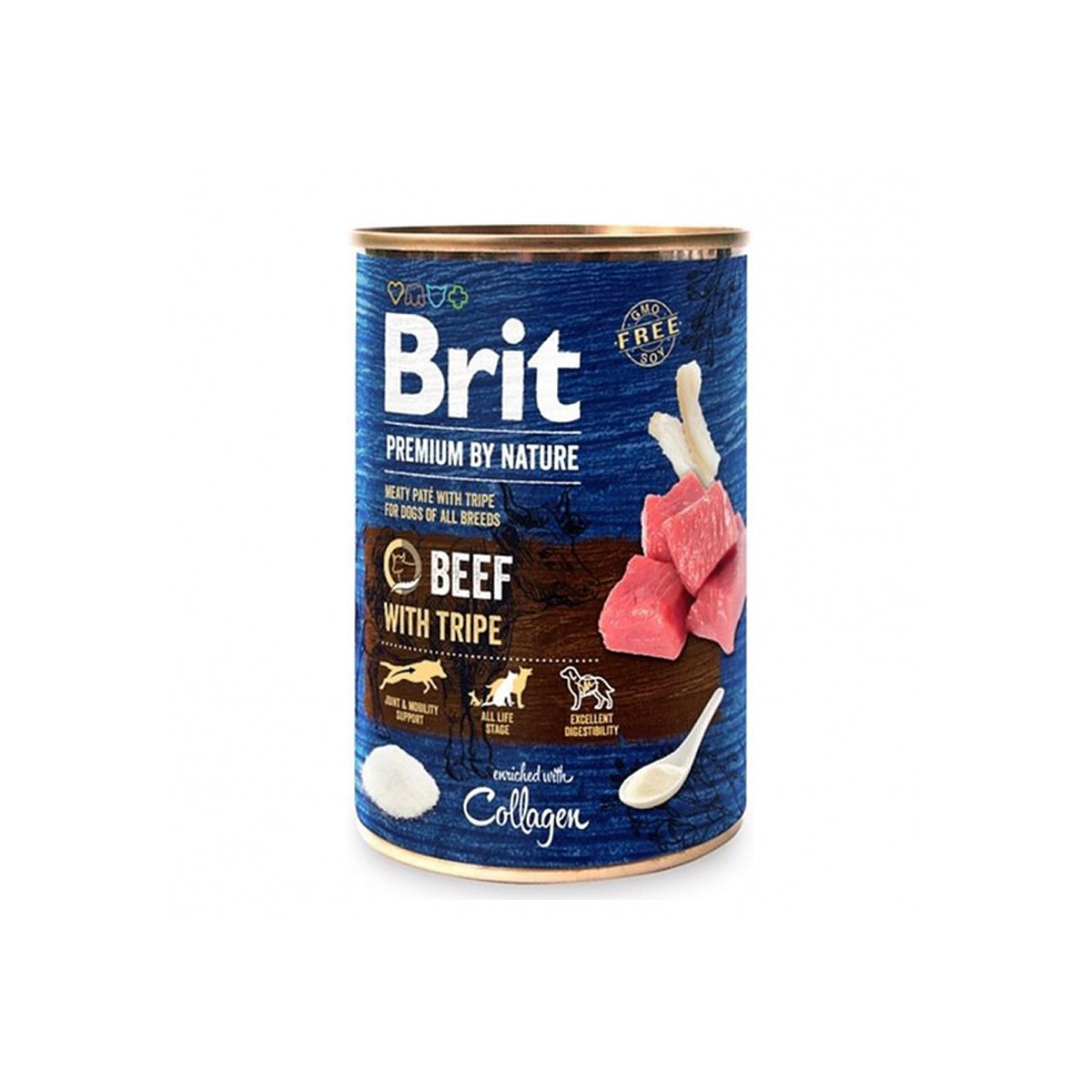 Brit Premium By Nature консервы для собак с говядиной 800г