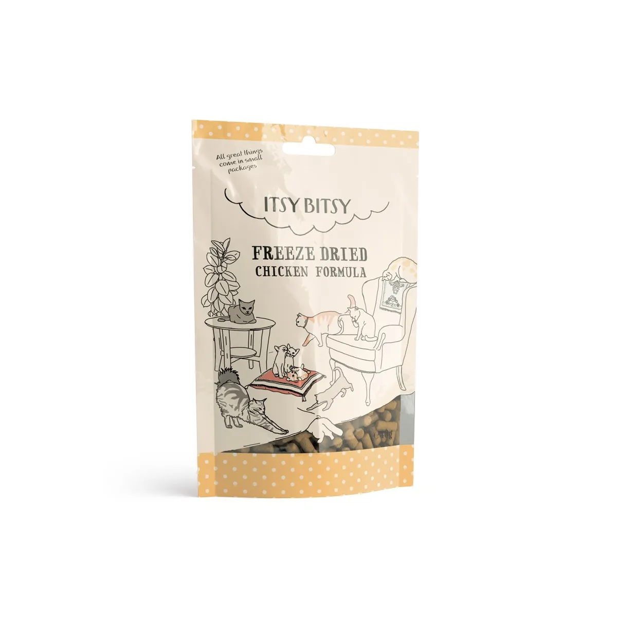 ITSYBITSY KASSI MAIUS KÜLMKUIVATATUD KANA MIX 40G* - Изображение товара