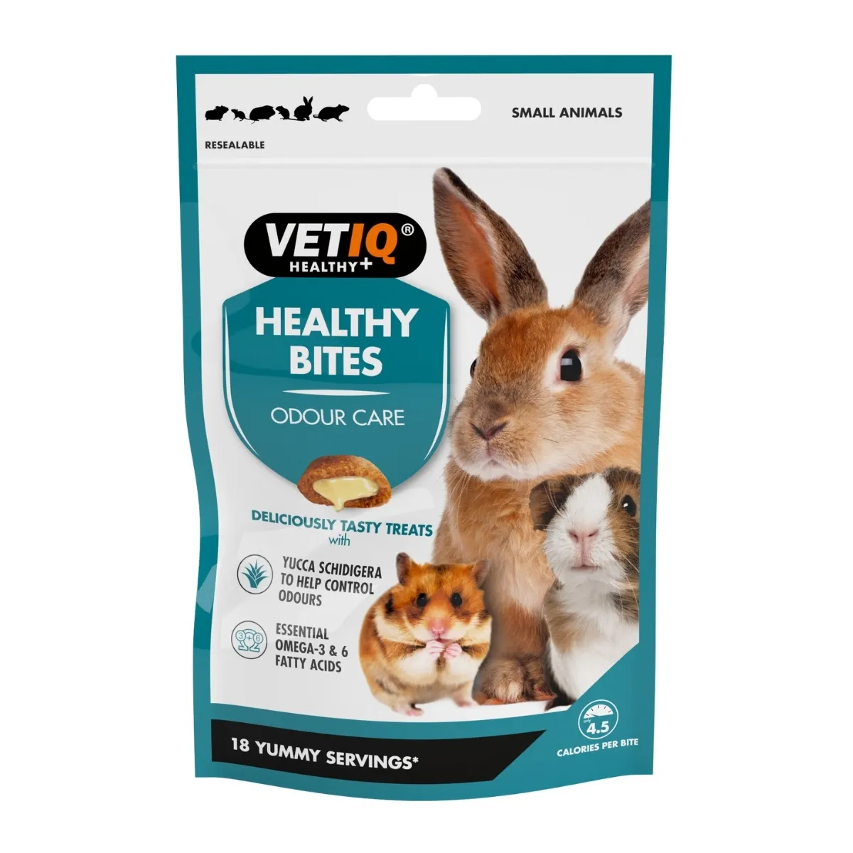 VETIQ Healthy Bites Odour Care лакомство для грызунов, 30 г - Изображение товара