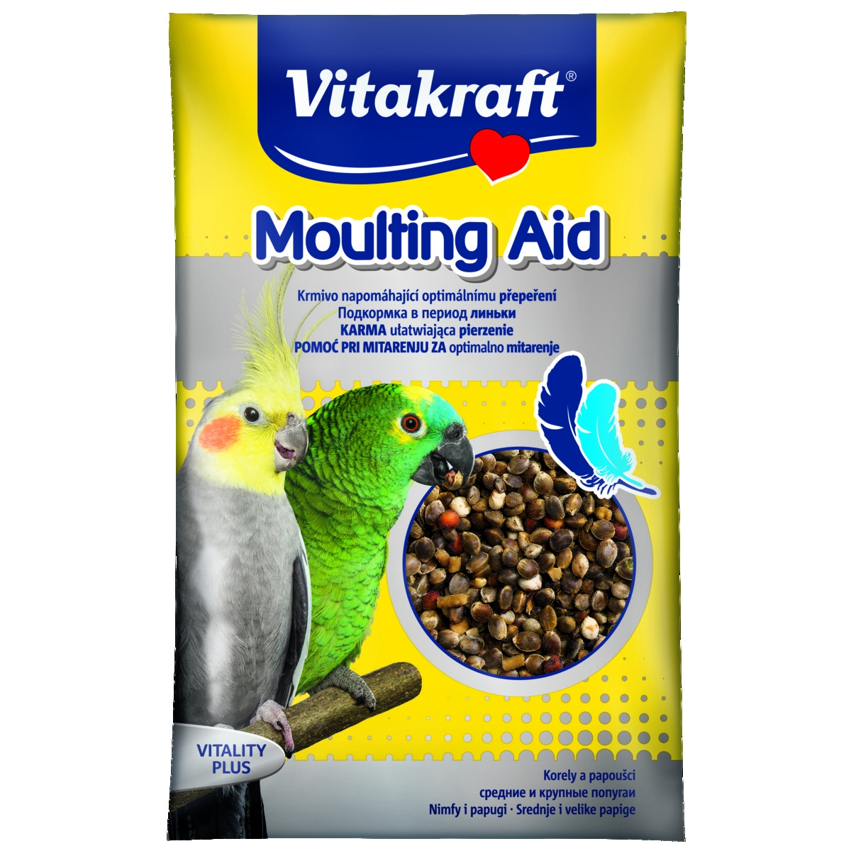 Vitakraft Mauserhilfe дополнительное питание для попугаев, 20 г - Изображение товара