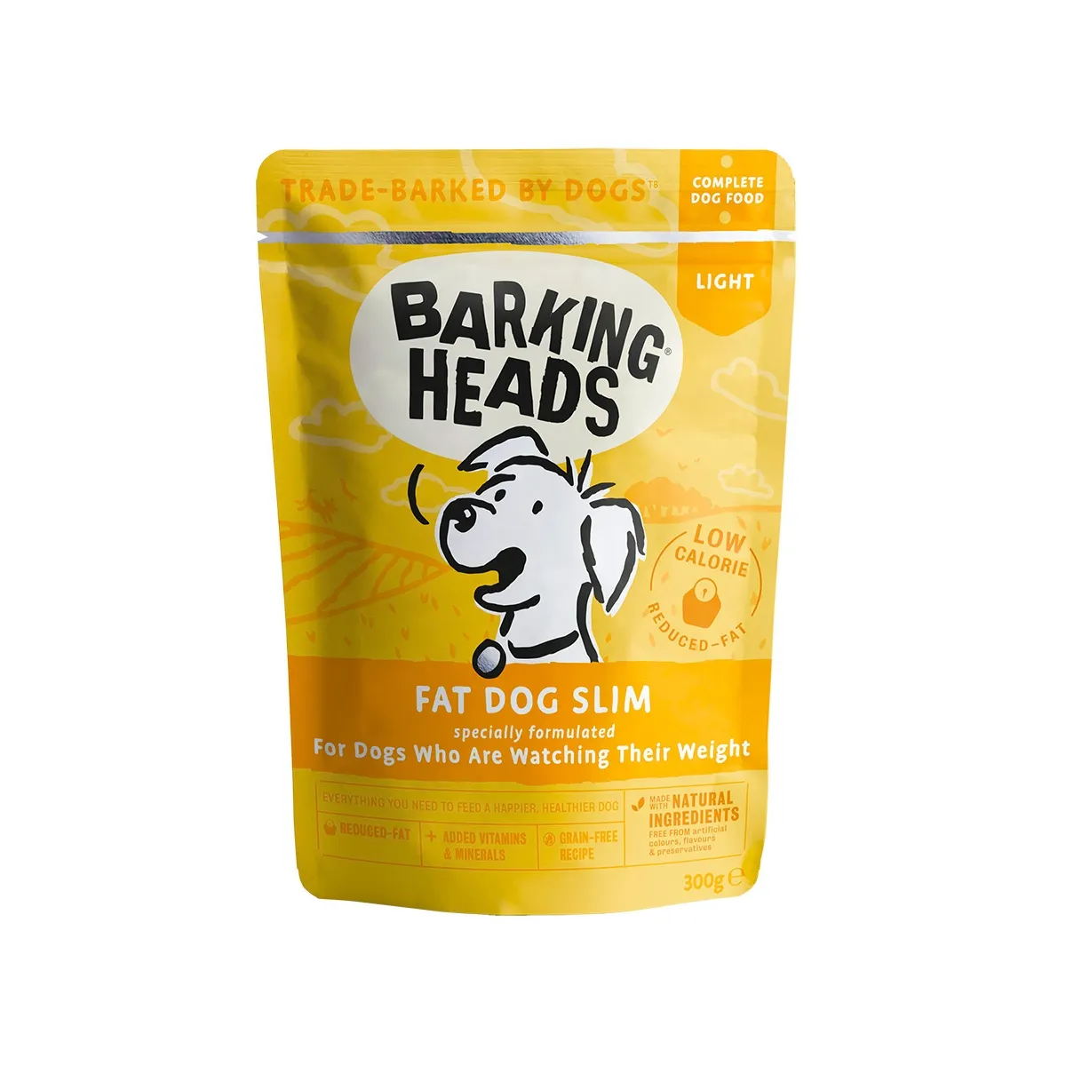 Barking Heads Fat Dog Slim влажный корм для полных собак, 300 г - Изображение товара 1