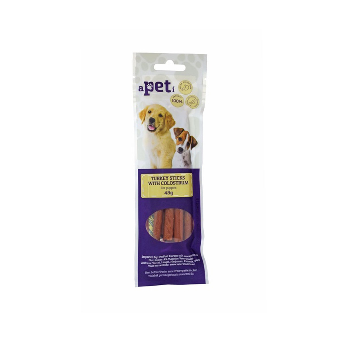 APETI KUTSIKA MAIUS KALKUNILIHA PULGAD TERNESPIIMAGA 45G - Изображение товара