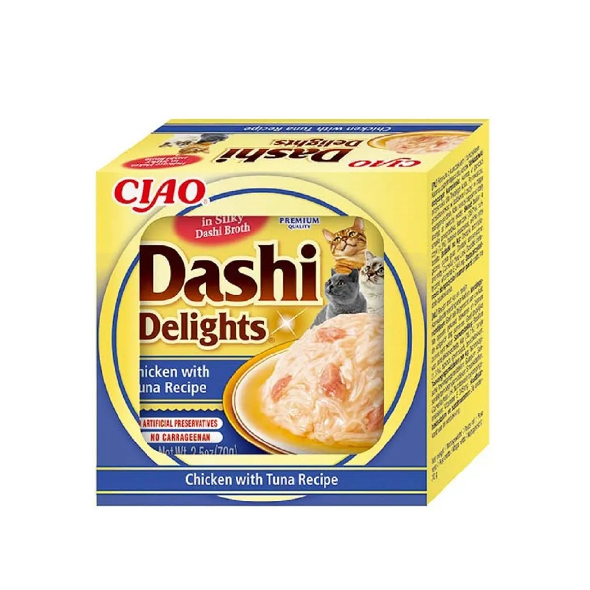 CHURU KASSI TÄIENDSÖÖT DASHI DELIGHTS KANA/TUUNIKALA 70G N1 # - Изображение товара 1