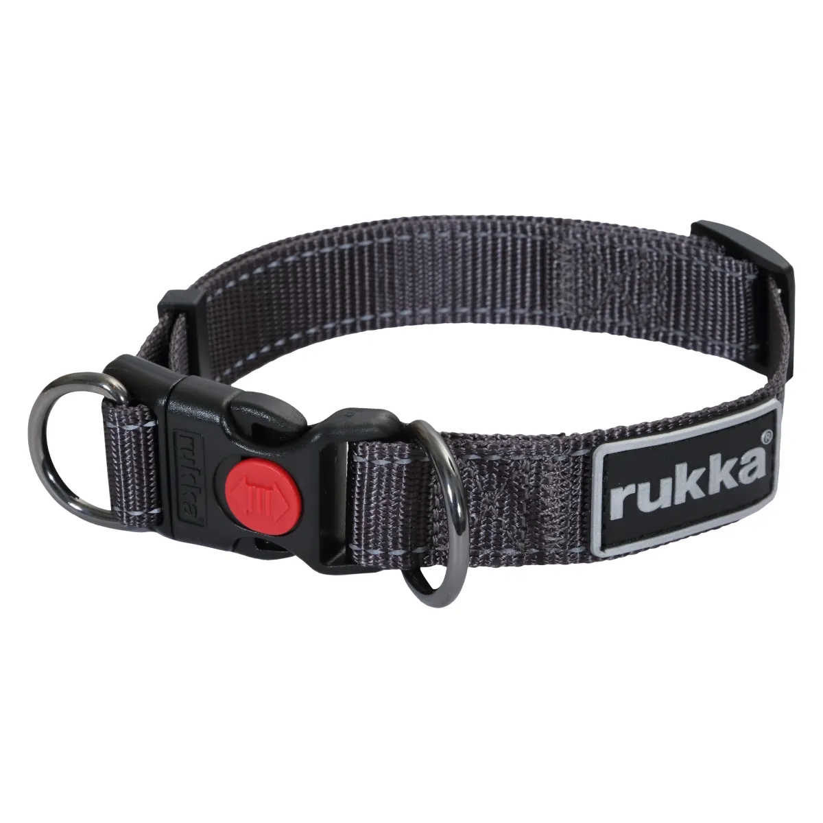 Rukka Bliss Polar ошейник, серый, 25 mm/ 30-50 cm - Изображение товара