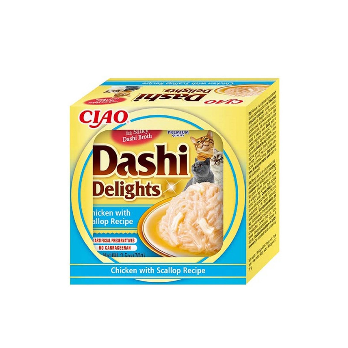 CHURU KASSI TÄIENDSÖÖT DASHI DELIGHTS KANA/KAMMKARP 70G N1 # - Изображение товара 1