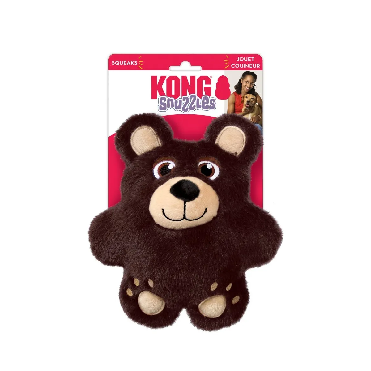 Игрушка для собаки Медвежонок Kong Snuzzles - Изображение товара 1