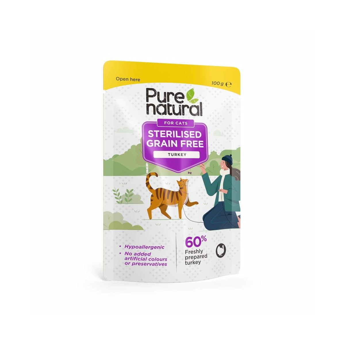 PURENATURAL KASSI EINEKOTIKE TERAVILJAVABA STERIL. KALKUN 10* - Изображение товара