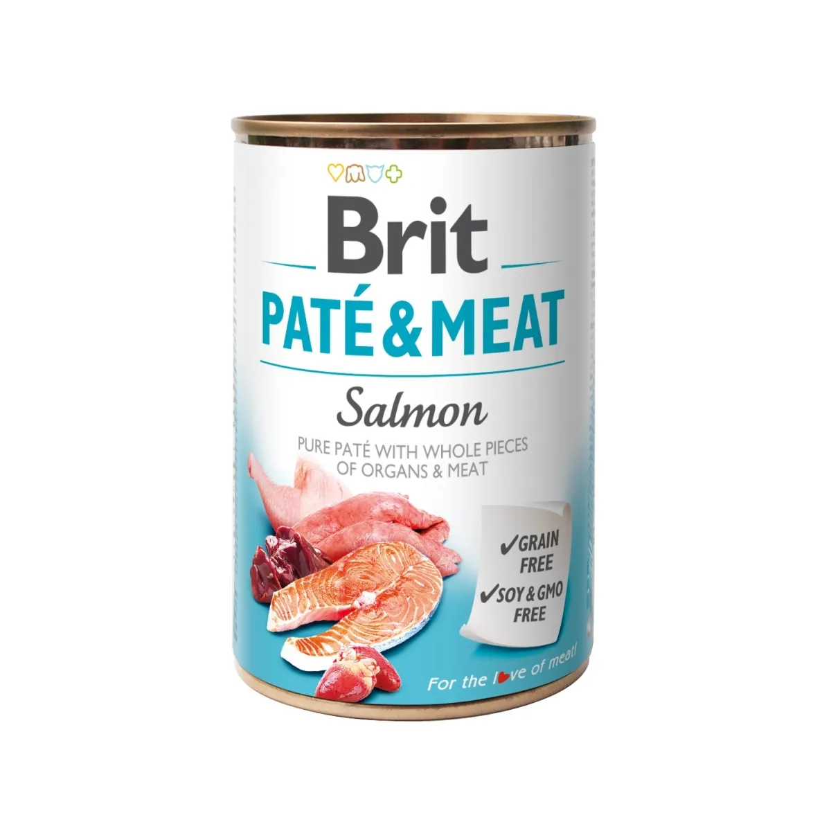 BRIT CARE KOERA KONSERV PATE&MEAT LÕHE 400G* - Изображение товара
