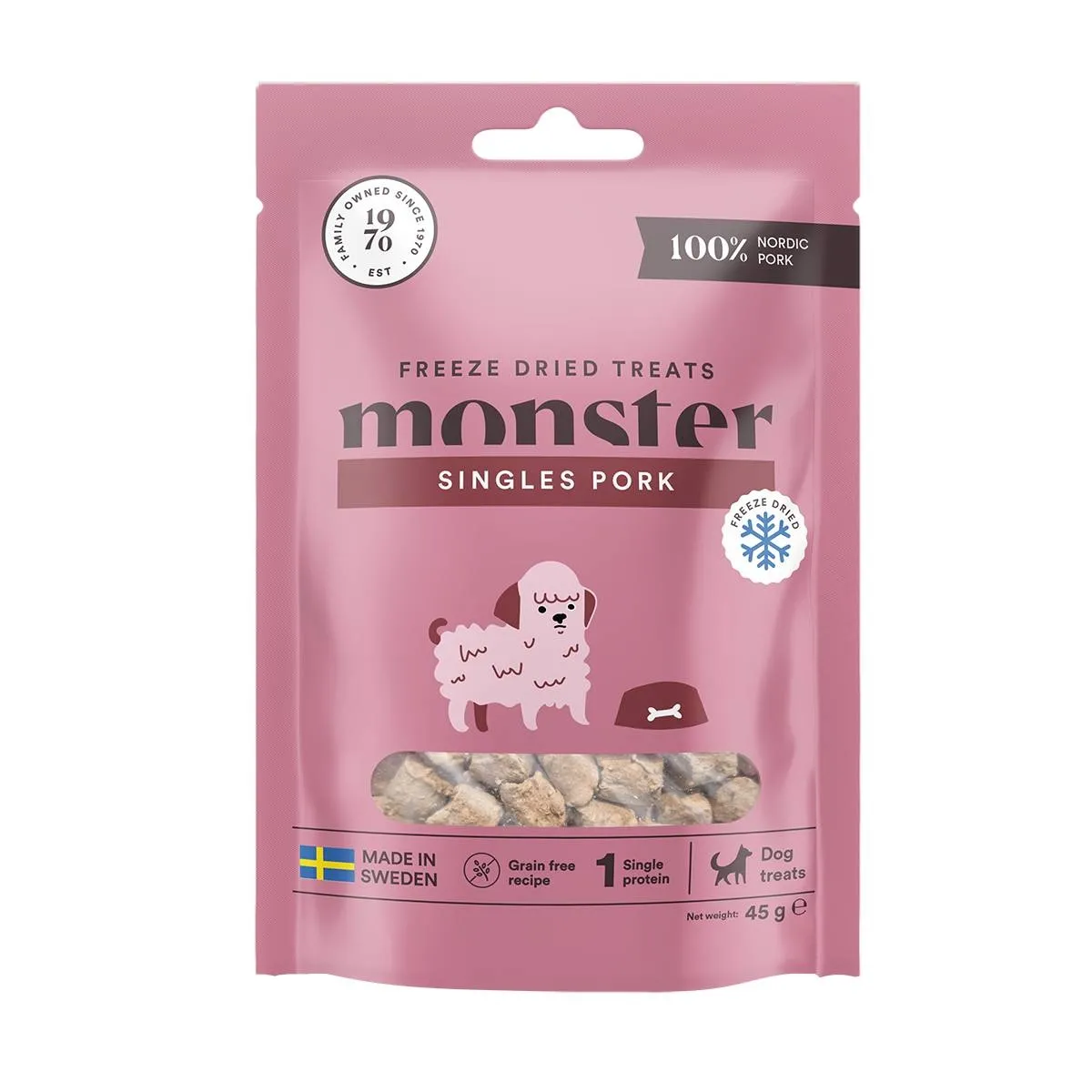 MONSTER DOG KOERA KÜLMKUIVATATUD MAIUS SIGA 45G* - Изображение товара