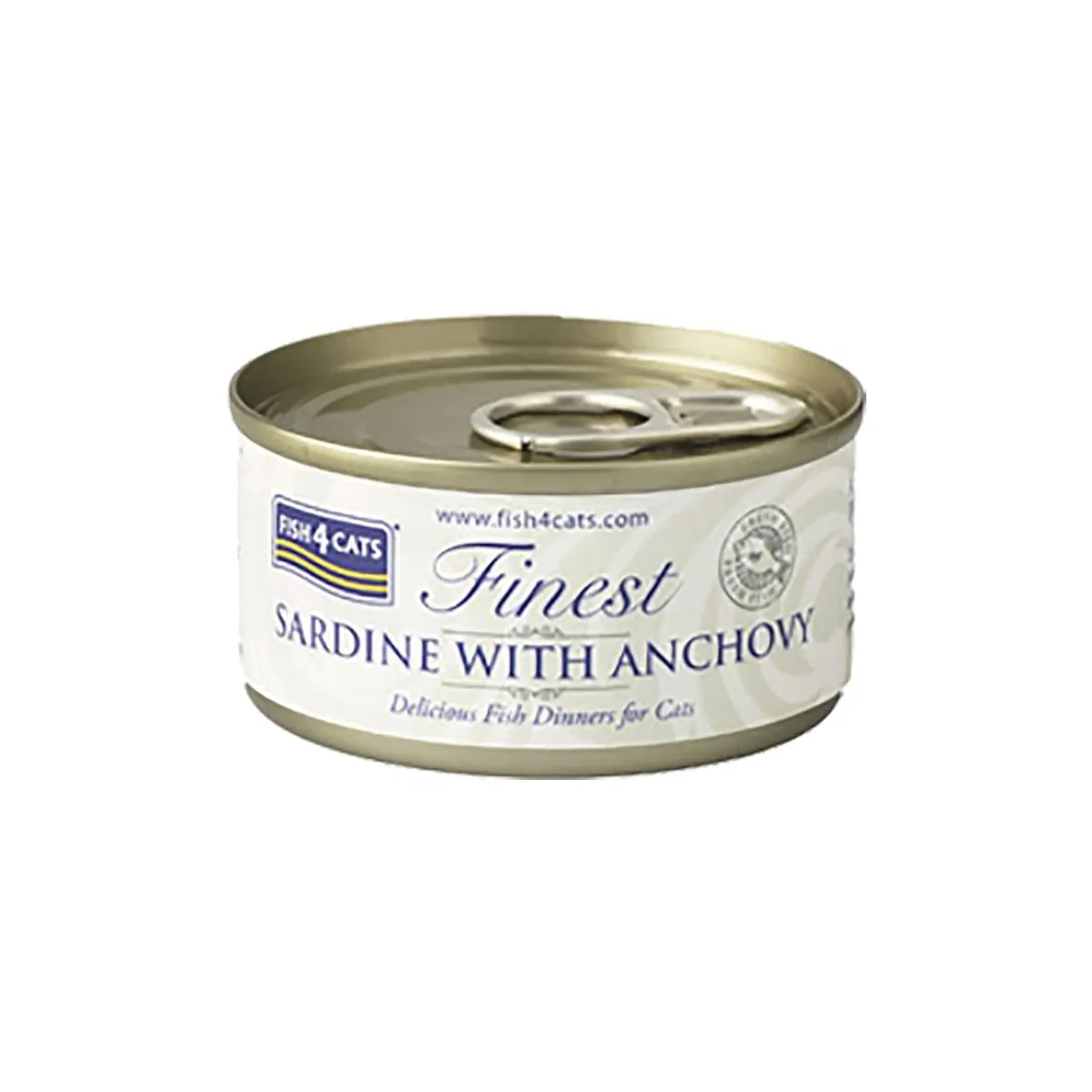Fish4Cats консервы для кошек, сардина/анчоусы 70 г - Изображение товара 1