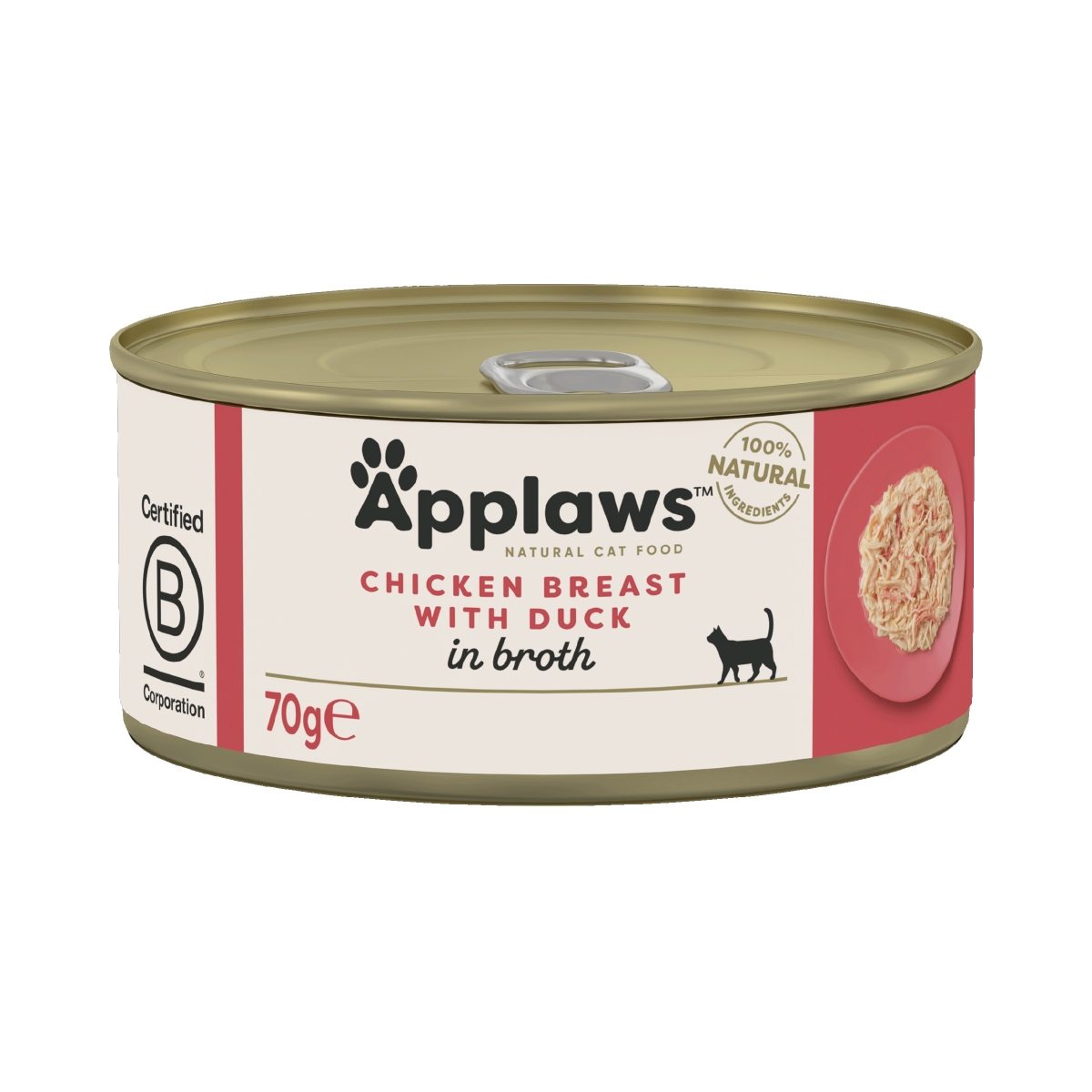 Applaws консервы для кошек, курица/утка, 70 г - Изображение товара 1