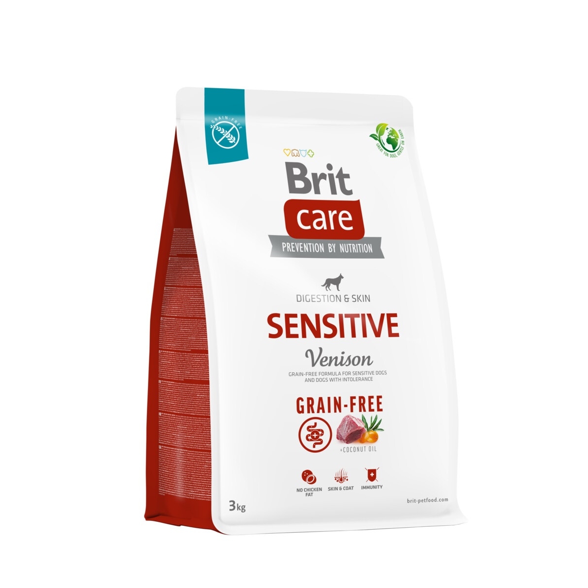 BRIT CARE KOERA TÄISSÖÖT SENSITIVE HIRV 3KG* - Изображение товара