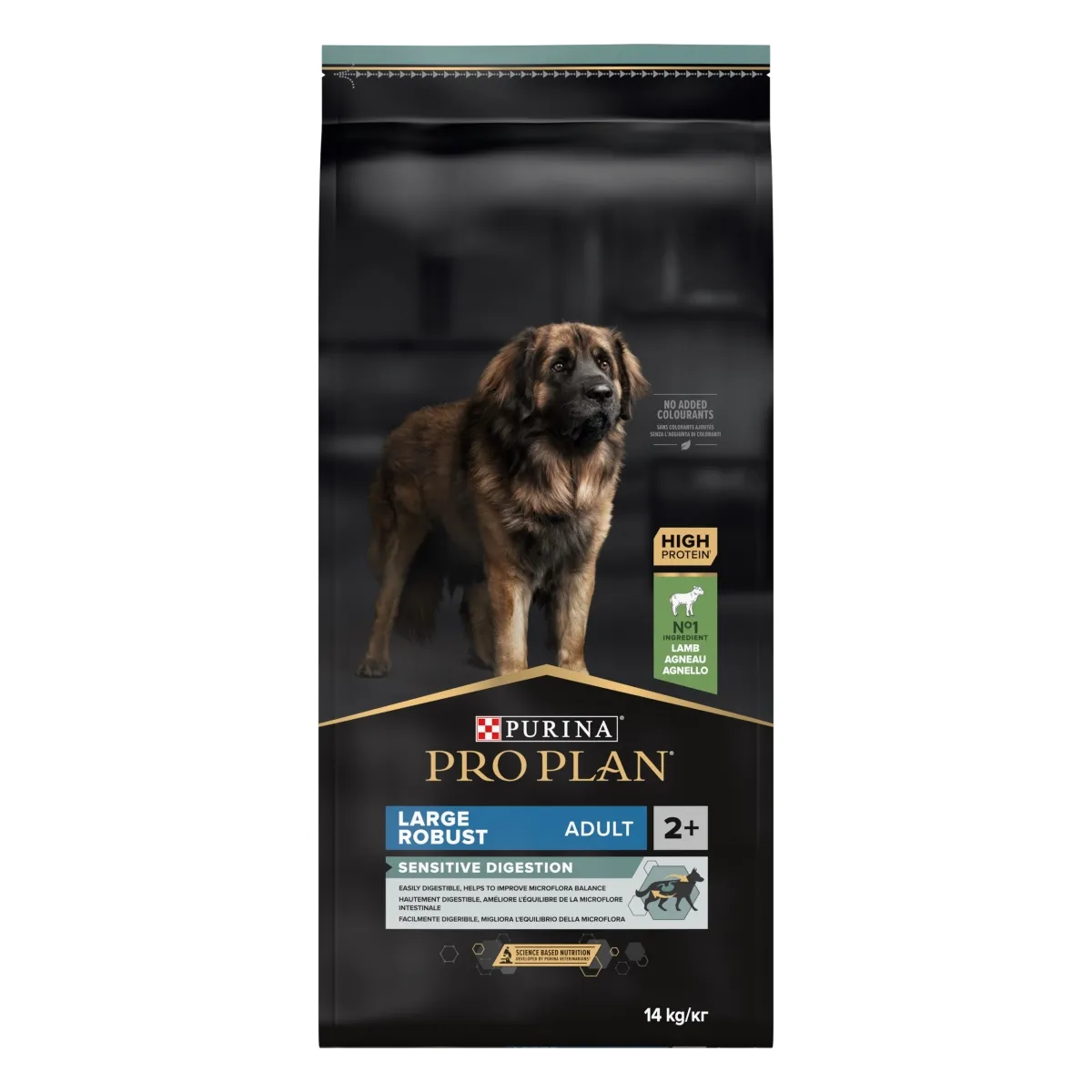 PRO PLAN KOERA TÄISSÖÖT SUUR TÕUG ROBUST SEEDEPR. LAMBA 14KG - Изображение товара