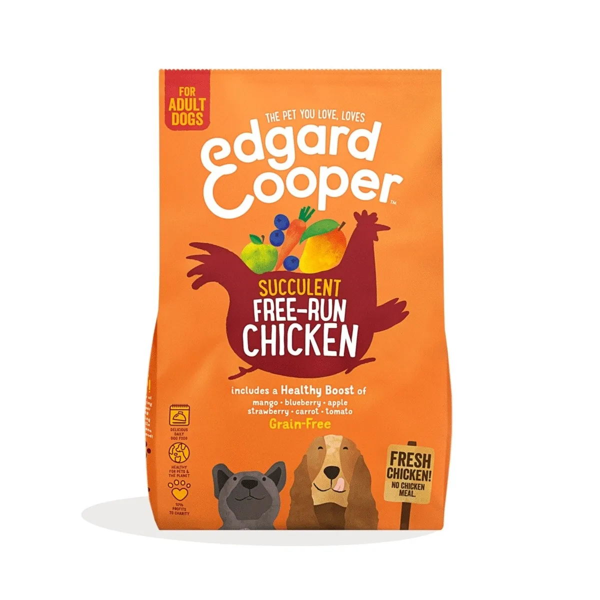 Edgard Cooper корм для собак с курицей, 7 кг - Изображение товара 1