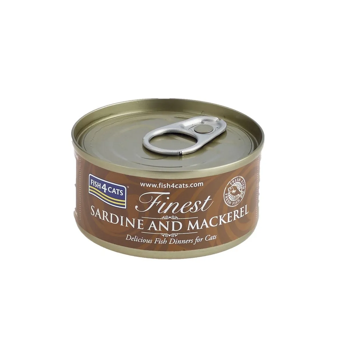 Fish4Cats консервы для кошек, сардины/скумбрия, 70 г - Изображение товара 1