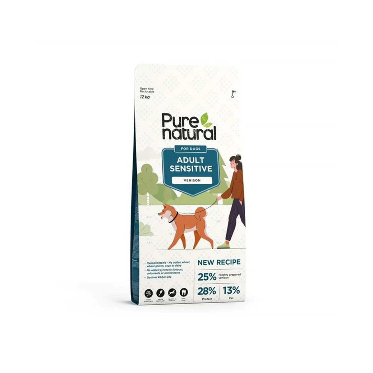 PURENATURAL KOERA TÄISSÖÖT SENSITIVE HIRV 12KG* - Изображение товара 1