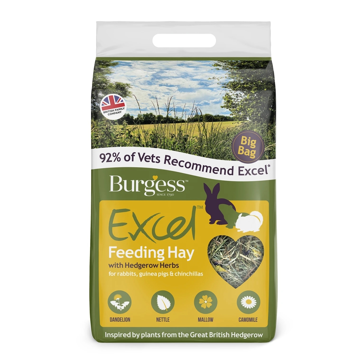 BURGESS EXCEL HEIN HEDGEROW HERBS 3KG