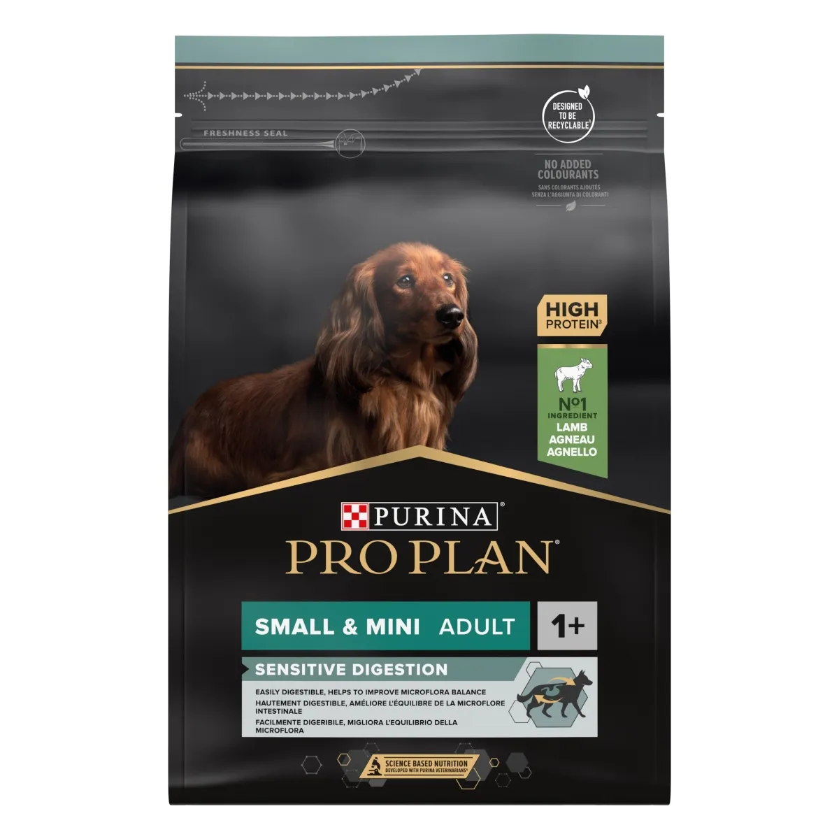 PRO PLAN KOERA TÄISSÖÖT VÄIKE TÕUG SEEDEPR. LAMBA 3KG - Изображение товара