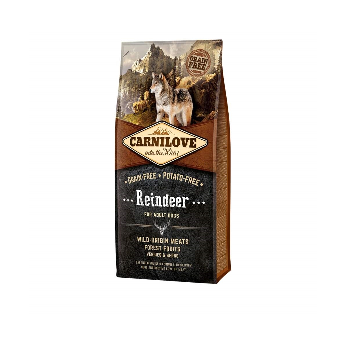 CARNILOVE KOERA TÄISSÖÖT PÕHJAPÕDER 12KG* - Изображение товара