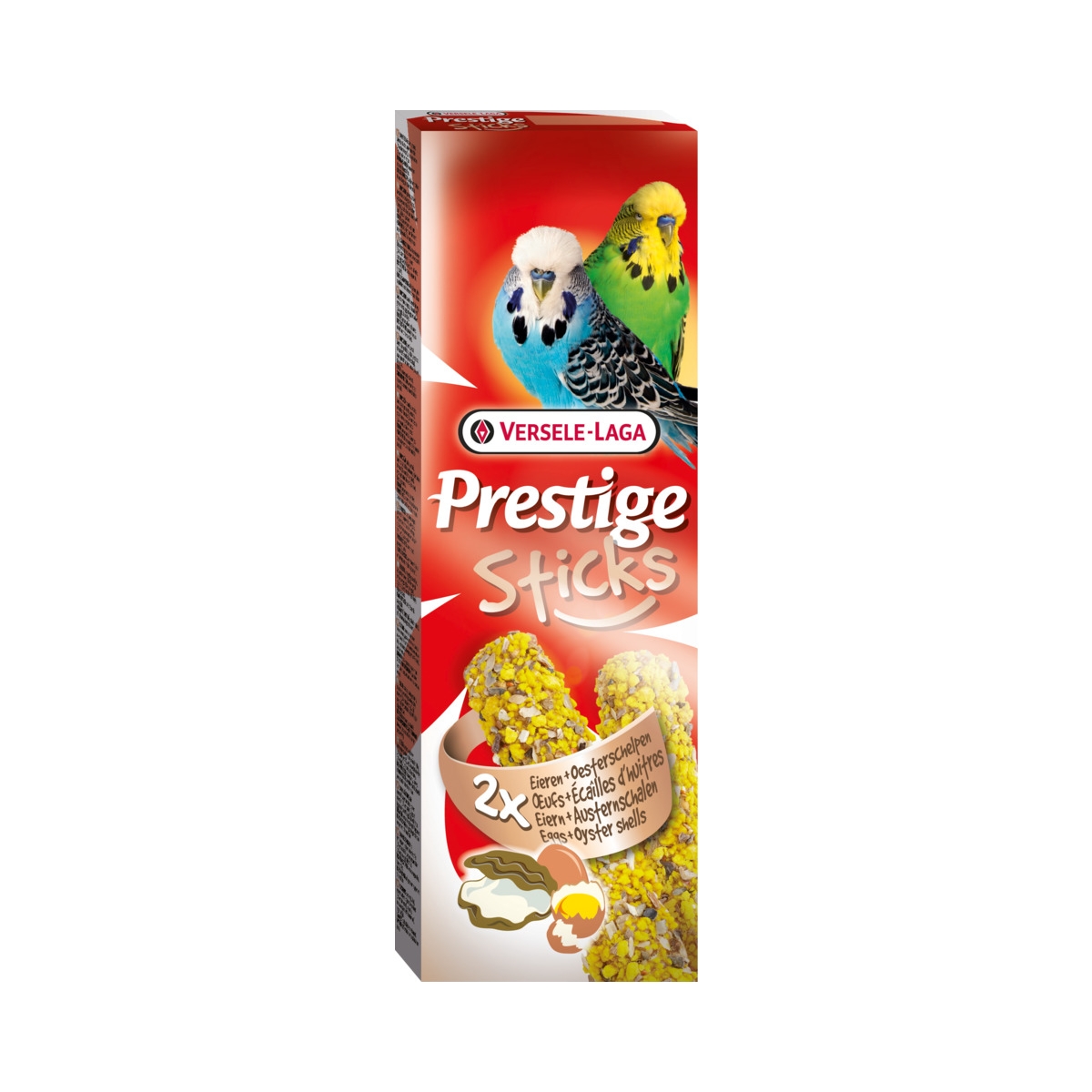 Versele-Laga Pr.Sticks лакомство для попугаев, яйца/устрич. раковина - Изображение товара