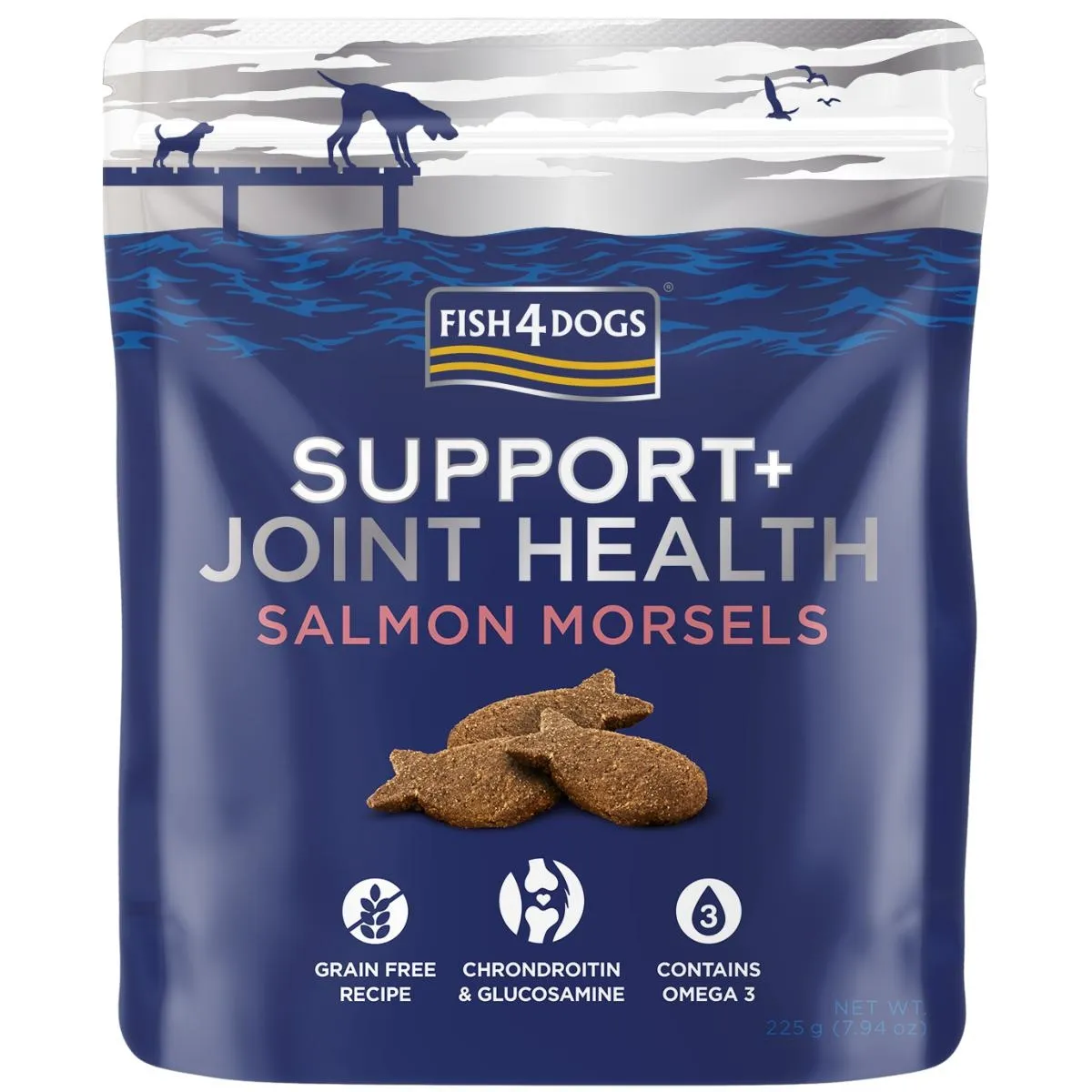 F4D KOERA MAIUS SALMON MORSELS JOINT HEALTH 225G - Изображение товара