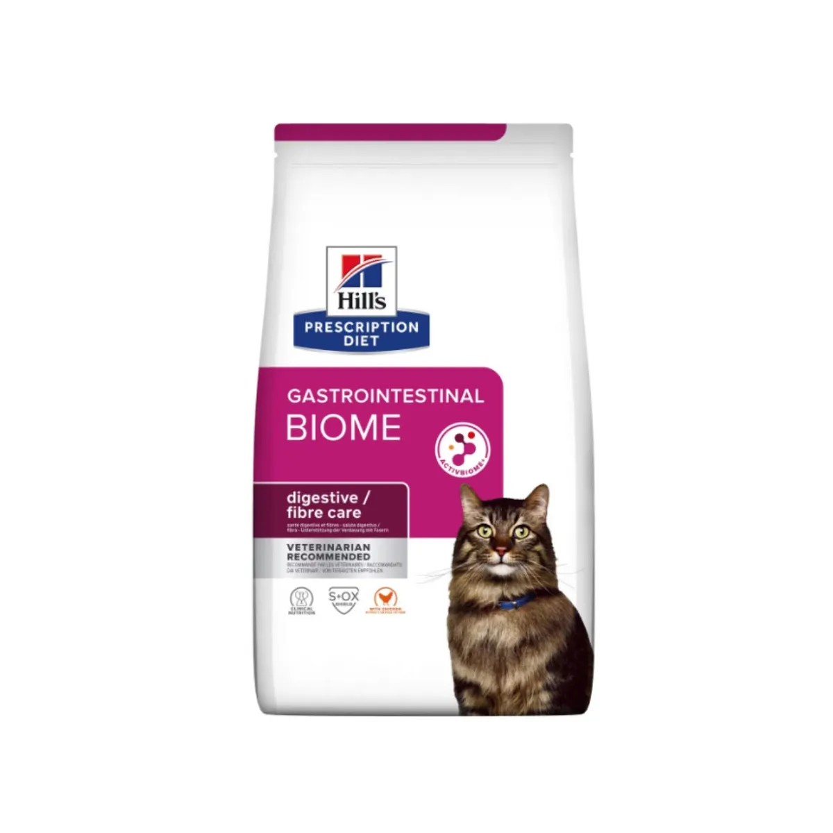 Hills PD Gastro Biome Feline Adult -сухой корм для кошек, курица,1,5кг - Изображение товара