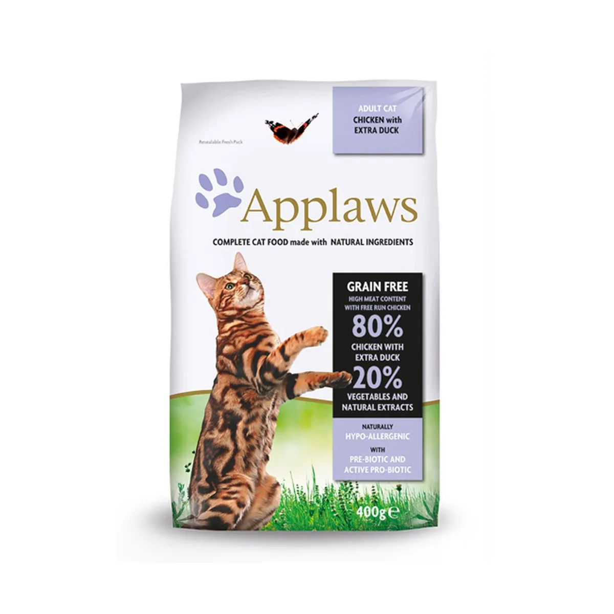 Applaws сухой корм для кошек, курица/утка, 0,4 кг - Изображение товара 1