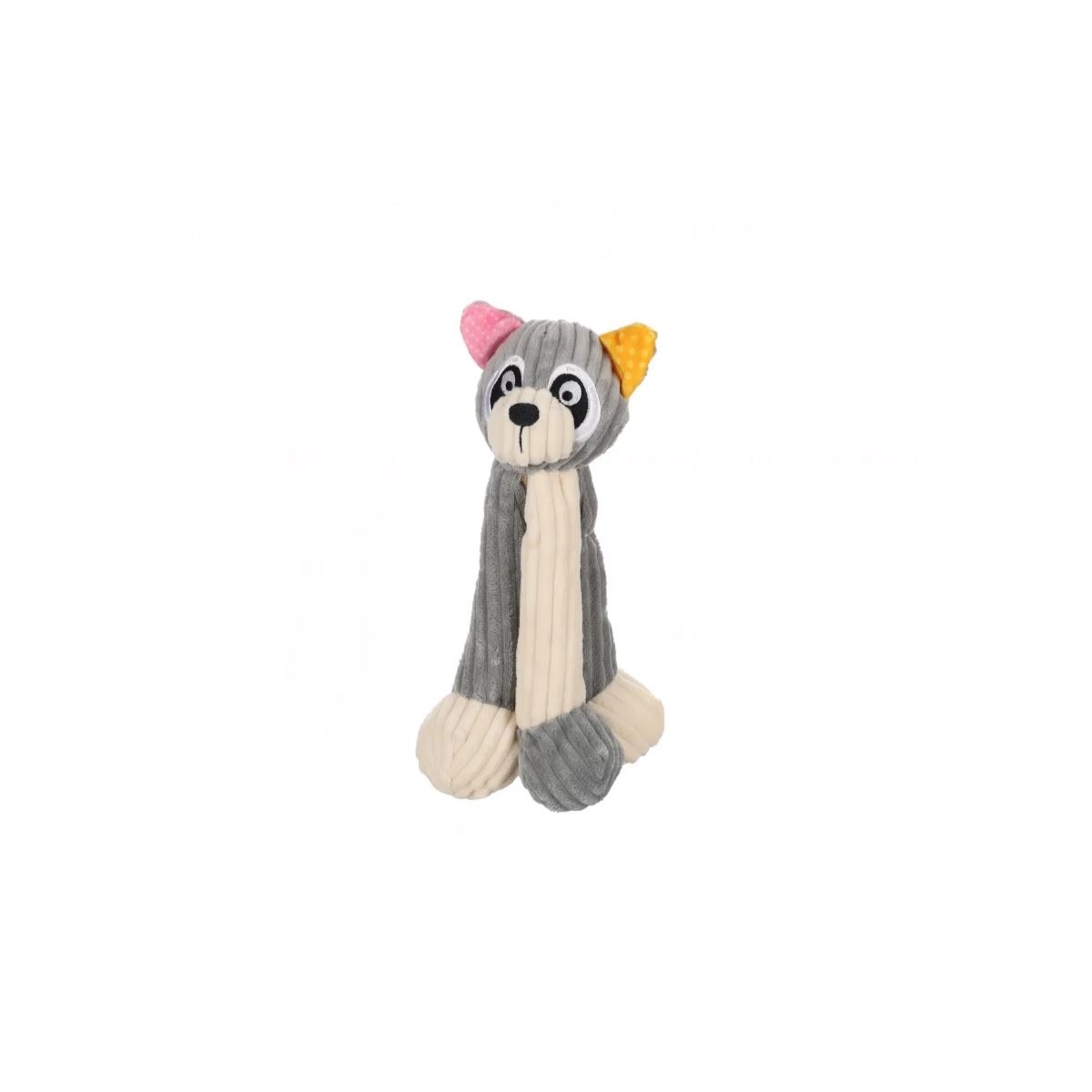 FLAMINGO DOG TOY KAREAU RACOON GREY # - Изображение товара