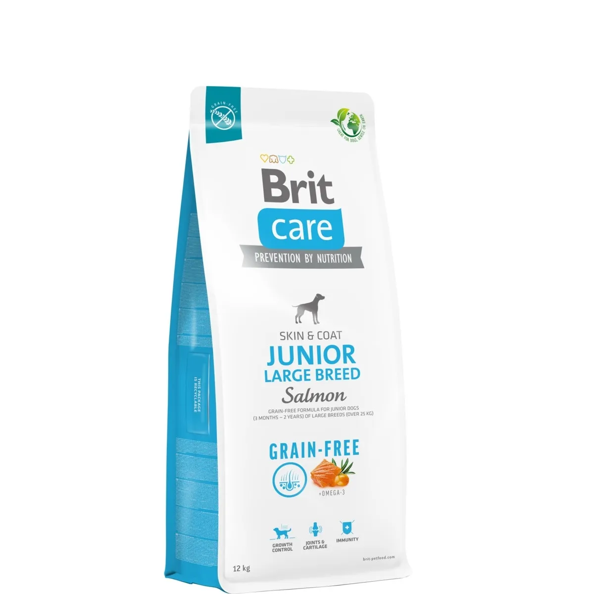BRIT CARE KOERA TÄISSÖÖT SUUR TÕUG JUUNIOR LÕHE 12KG* - Изображение товара