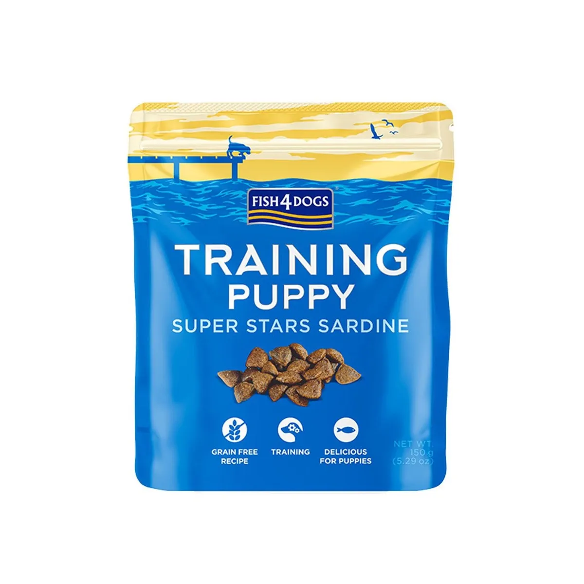 F4D KUTSIKA MAIUS SUPERSTARS SARDINE TRAINING 150G - Изображение товара