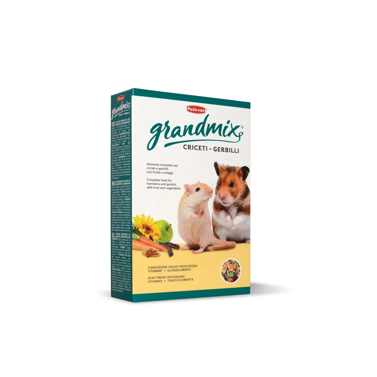 Padovan Grandmix Criceti корм для грызунов, 400 г - Изображение товара