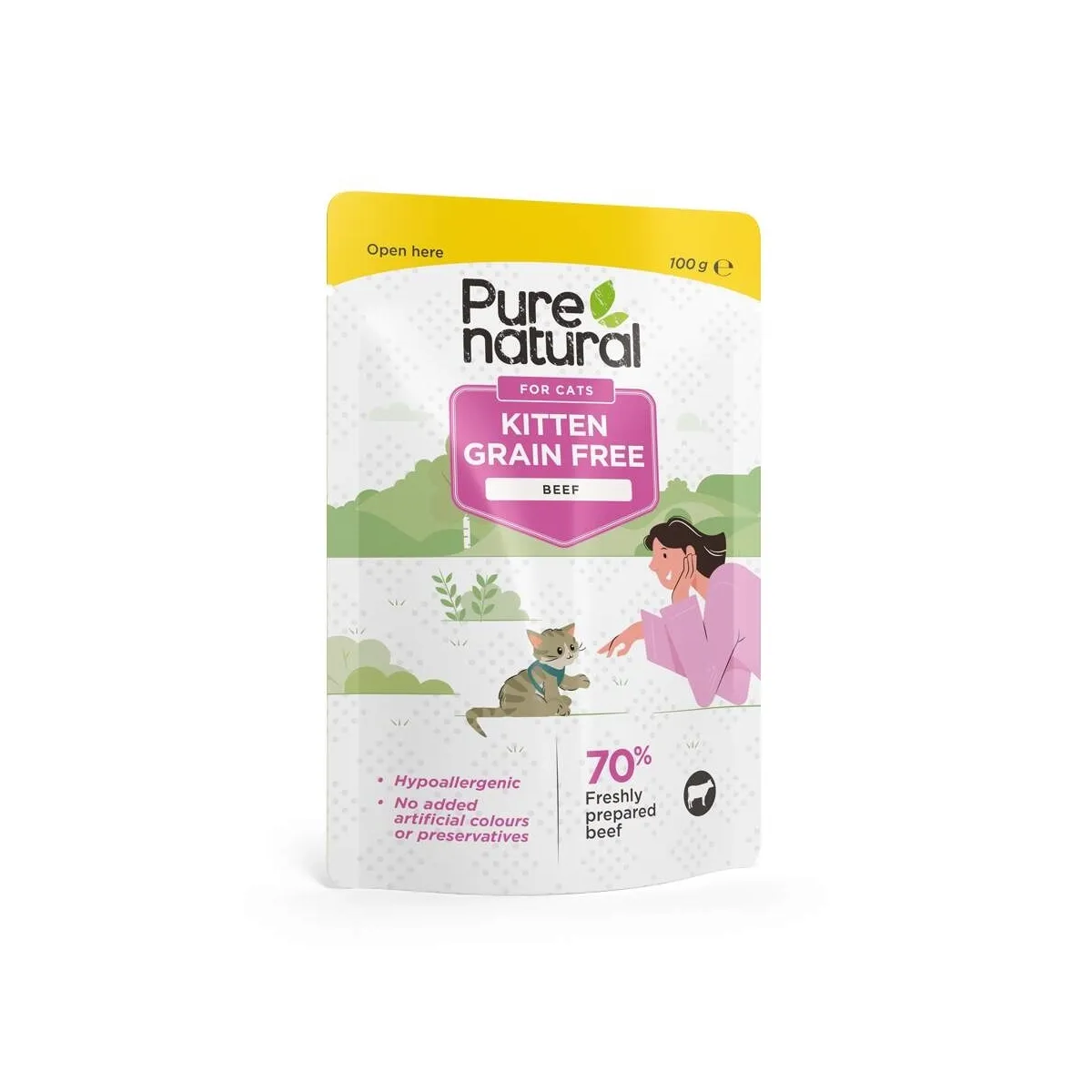 PURENATURAL KASSIPOJA EINEKOTIKE VEIS 100G* - Изображение товара