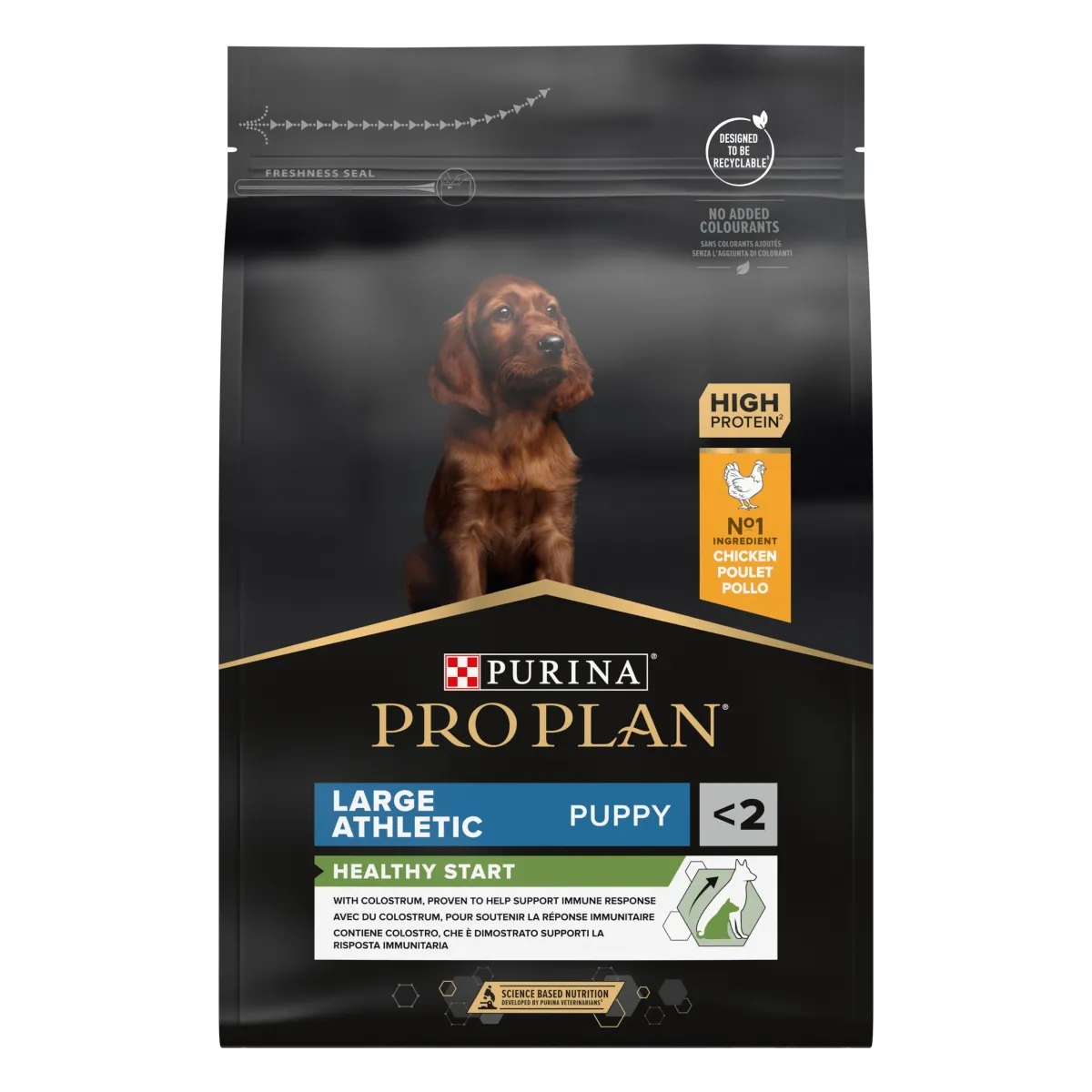 Pro Plan Athletic сухой корм для щенков крупных пород, 3 кг - Изображение товара