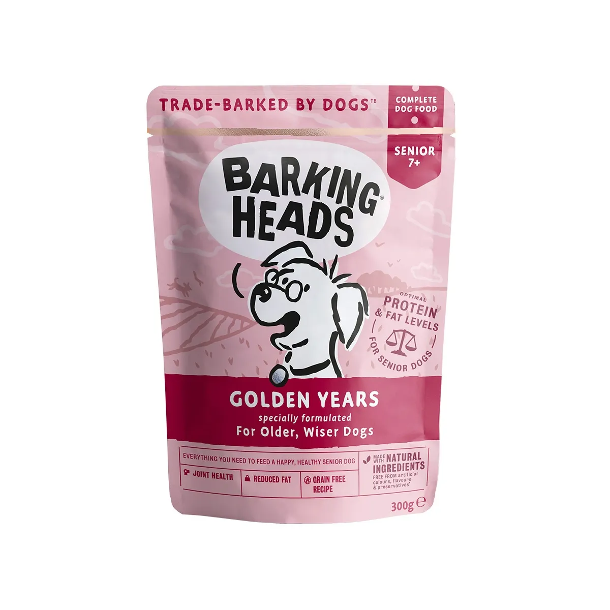 Barking Heads Golden Years влажный корм для собак, 300 г - Изображение товара 1