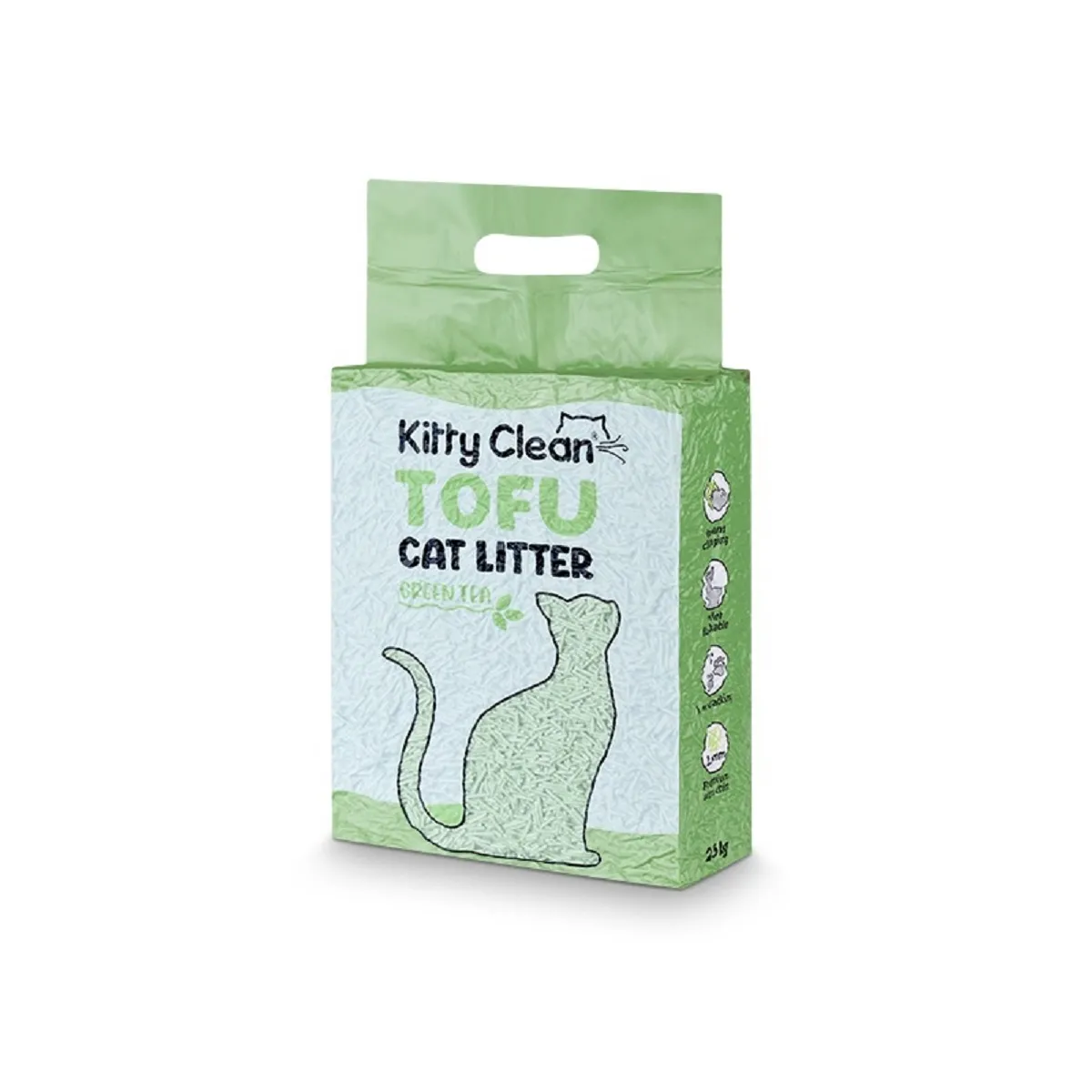 KITTY CLEAN KASSILIIV TOFU ROHELINE TEE 2,5KG - Изображение товара
