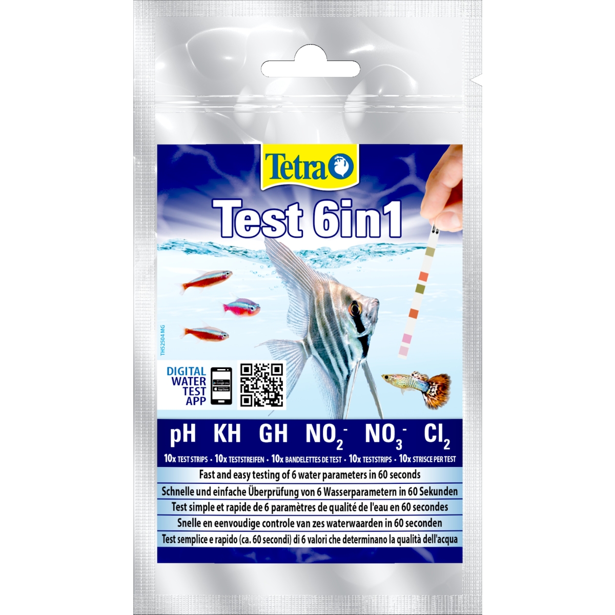 Tetra Test тест качества аквариумной воды, 6в1 - Изображение товара
