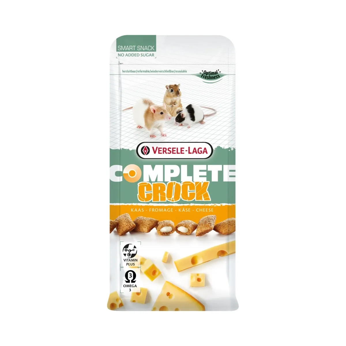 Versele-Laga Crock Complete лакомство для грызунов, сыр, 50 г - Изображение товара