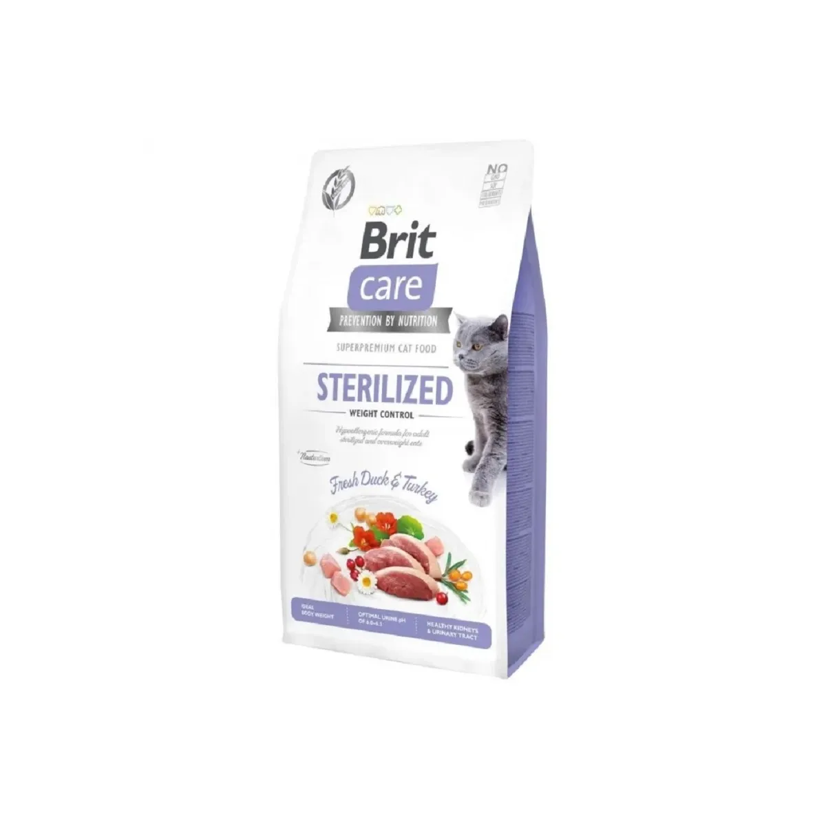 BRIT CARE KASSI TÄISSÖÖT STERILIZED WEIGHT CONTROL 2KG* - Изображение товара