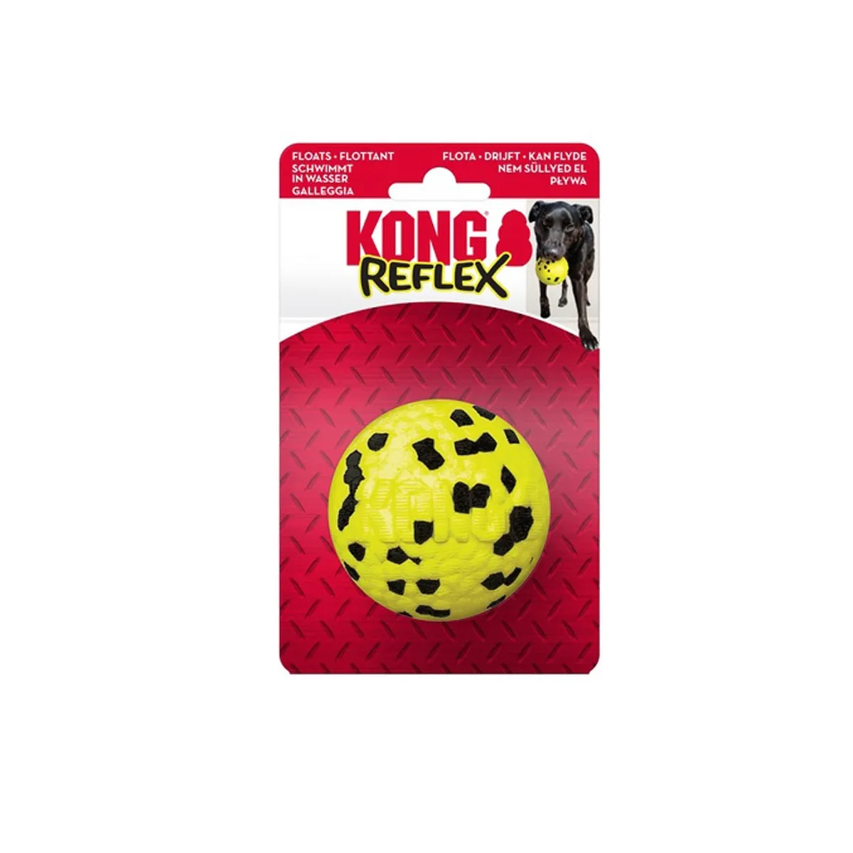 KONG REFLEX BALL KOERA MÄNGUASI L # - Изображение товара
