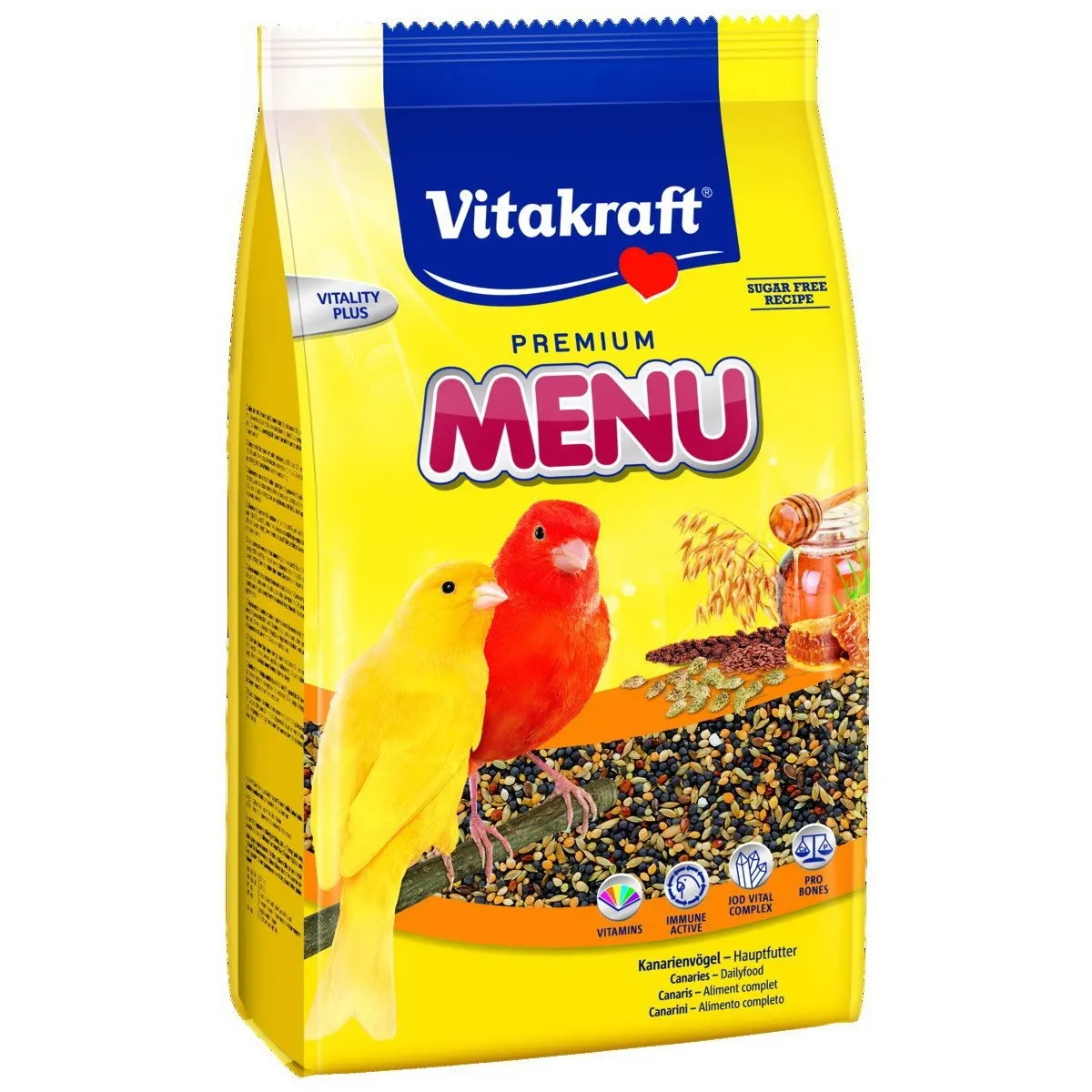 Vitakraft Premium Menu корм для канареек, 500 г - Изображение товара