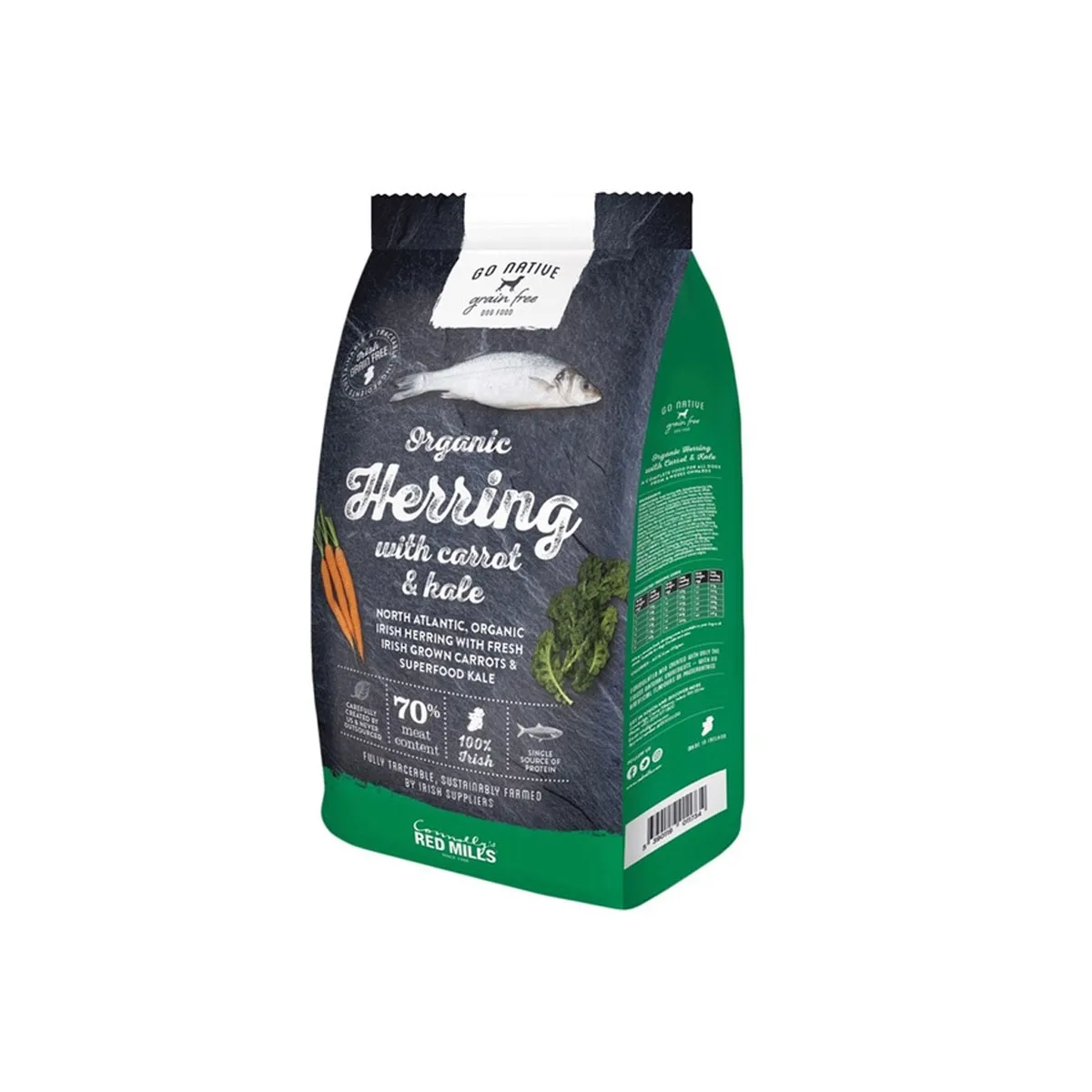 GO NATIVE KOERA TÄISSÖÖT HEERINGAS/PORGAND/LEHTKAPSAS 4KG # - Изображение товара