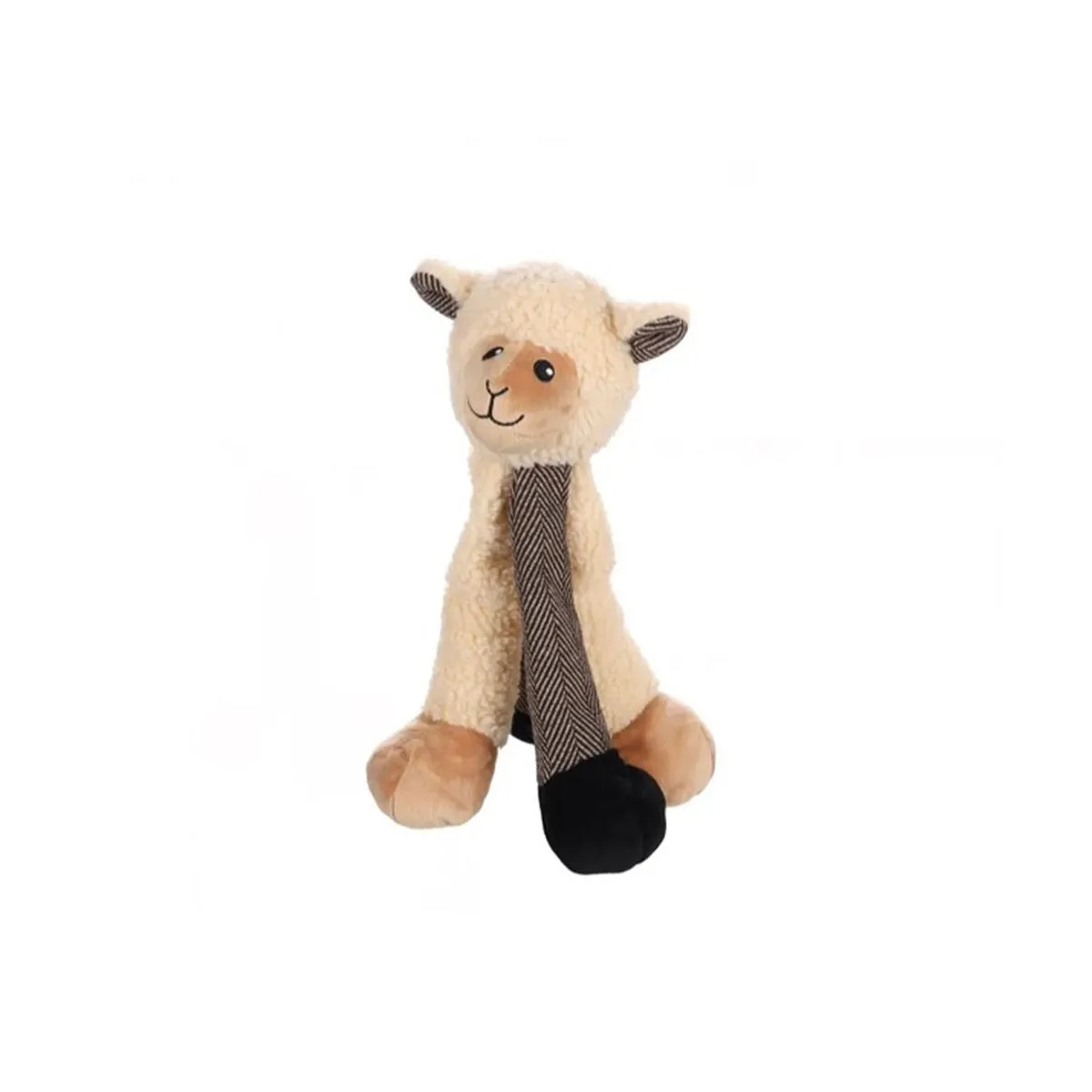 FLAMINGO DOG TOY LEGGY LLAMA BEIGE # - Изображение товара
