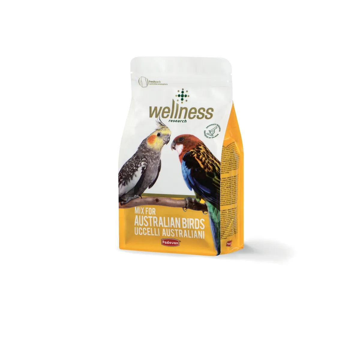 Padovan Wellness Australian Birds корм для птиц, 850 г - Изображение товара