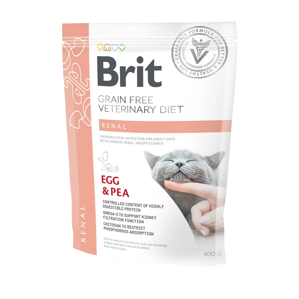 BRIT GF KASSI TÄISSÖÖT RENAL 400G* - Изображение товара
