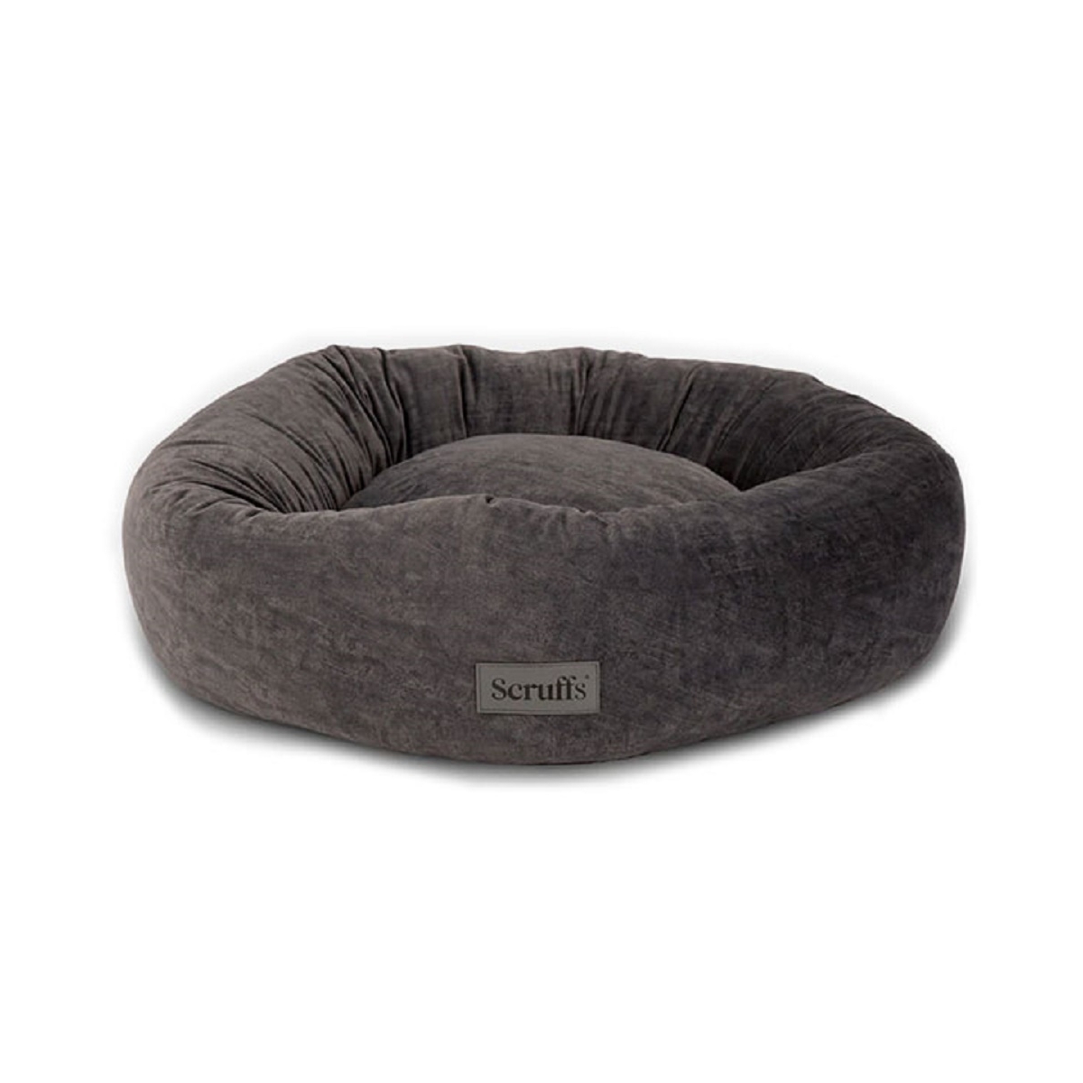 Scruffs Oslo круглая лежанка M 55сm, серая - Изображение товара