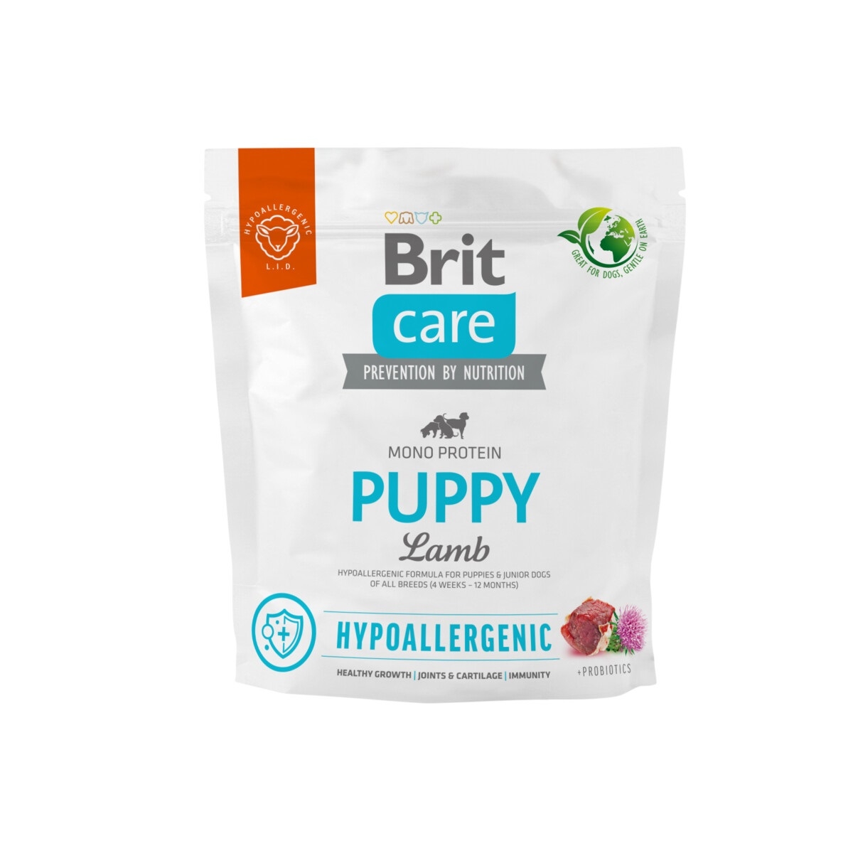 BRIT CARE KUTSIKA TÄISSÖÖT LAMMAS/RIIS 1KG* - Изображение товара