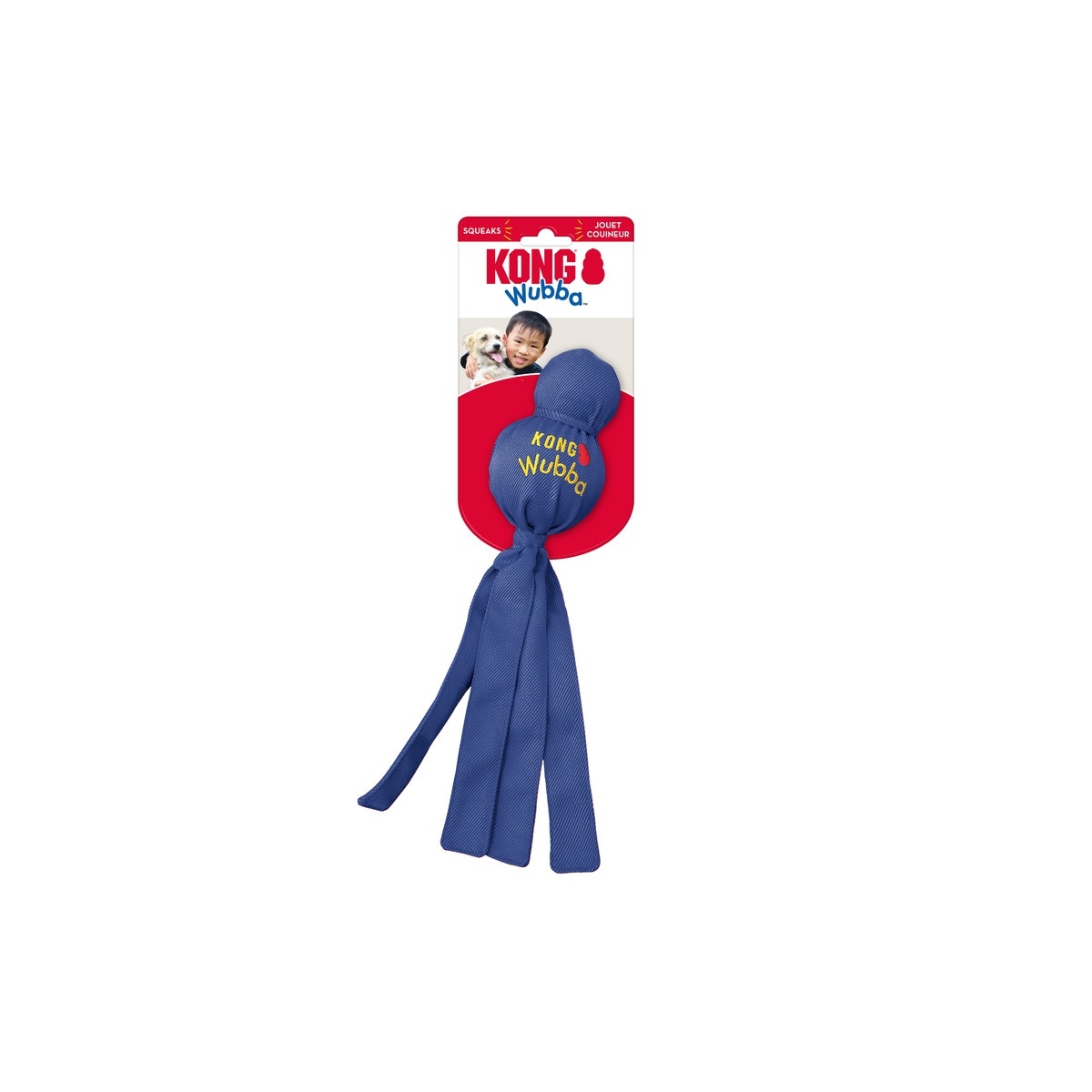 Kong Wubba игрушка для собак из текстиля, размер L - Изображение товара 1