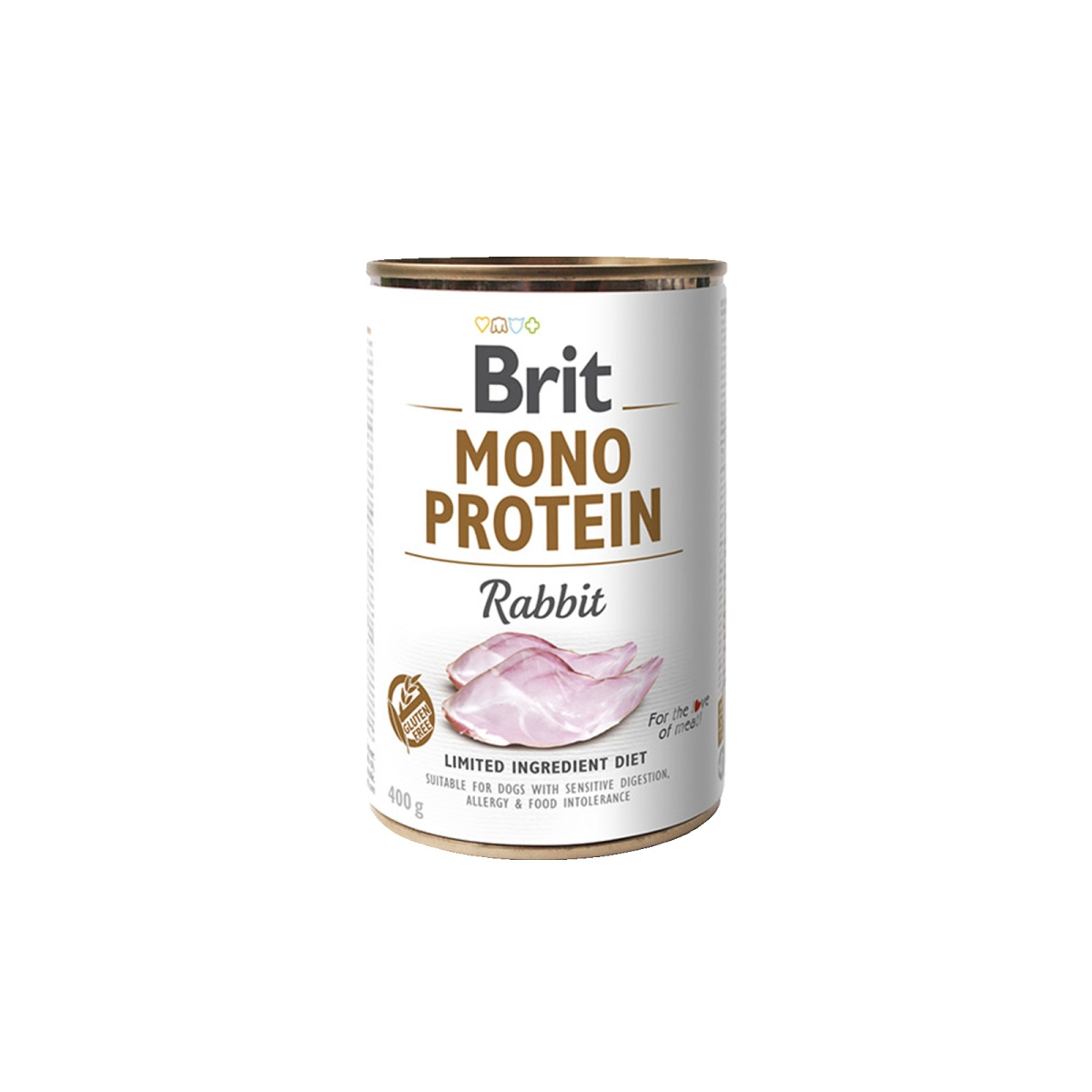 Brit Care консервы для собак монопротеин заяц 85г